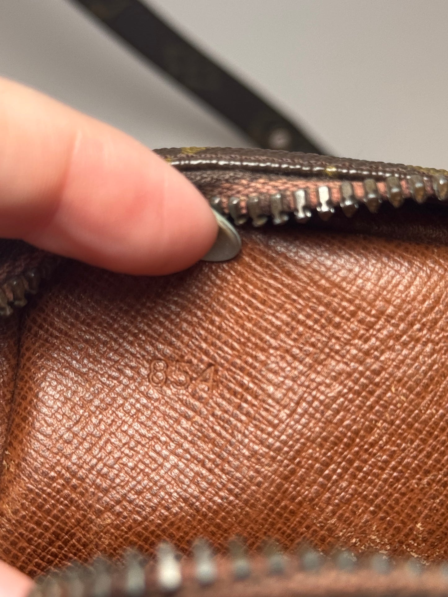Louis Vuitton Mini Amazon Monogram Crossbody Bag – Vintage 1985, Made in France
