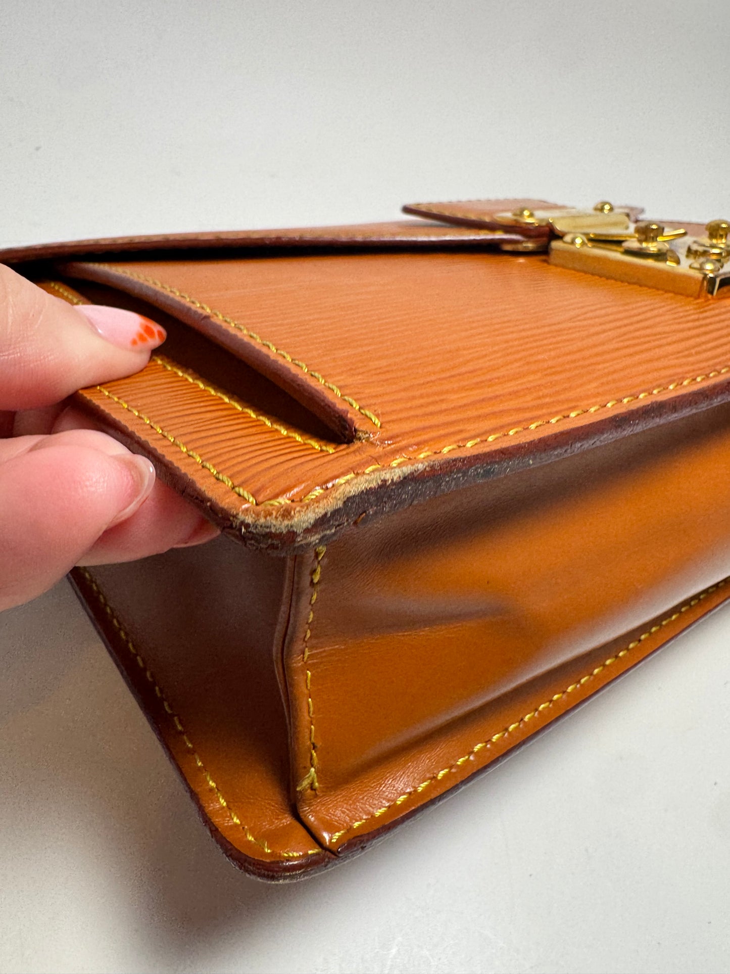 Louis Vuitton Epi Leather Serie Draggone Clutch/Wristlet