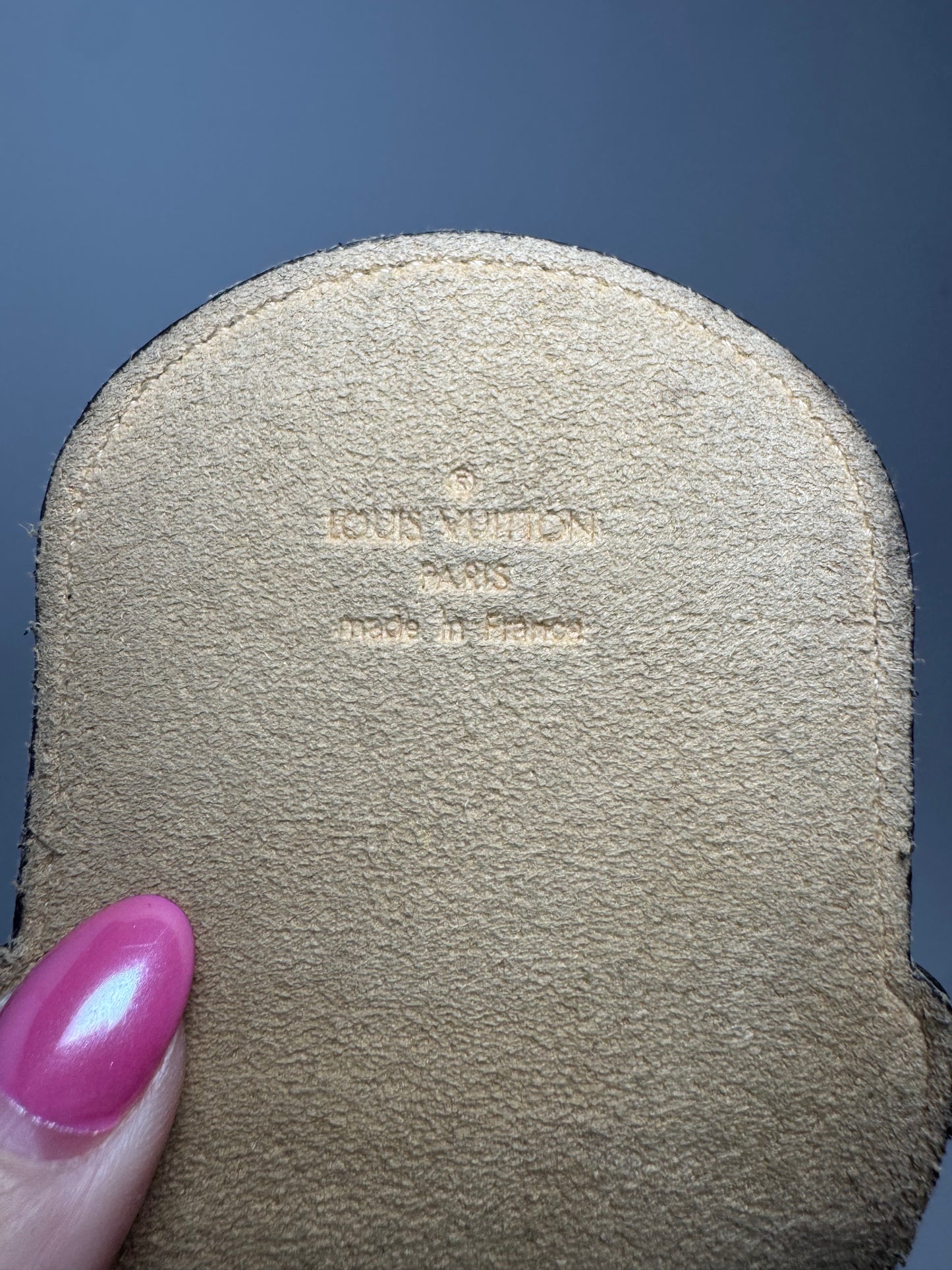 Louis Vuitton Sunglasses/Glasses Case Monogram Made in France September 2004