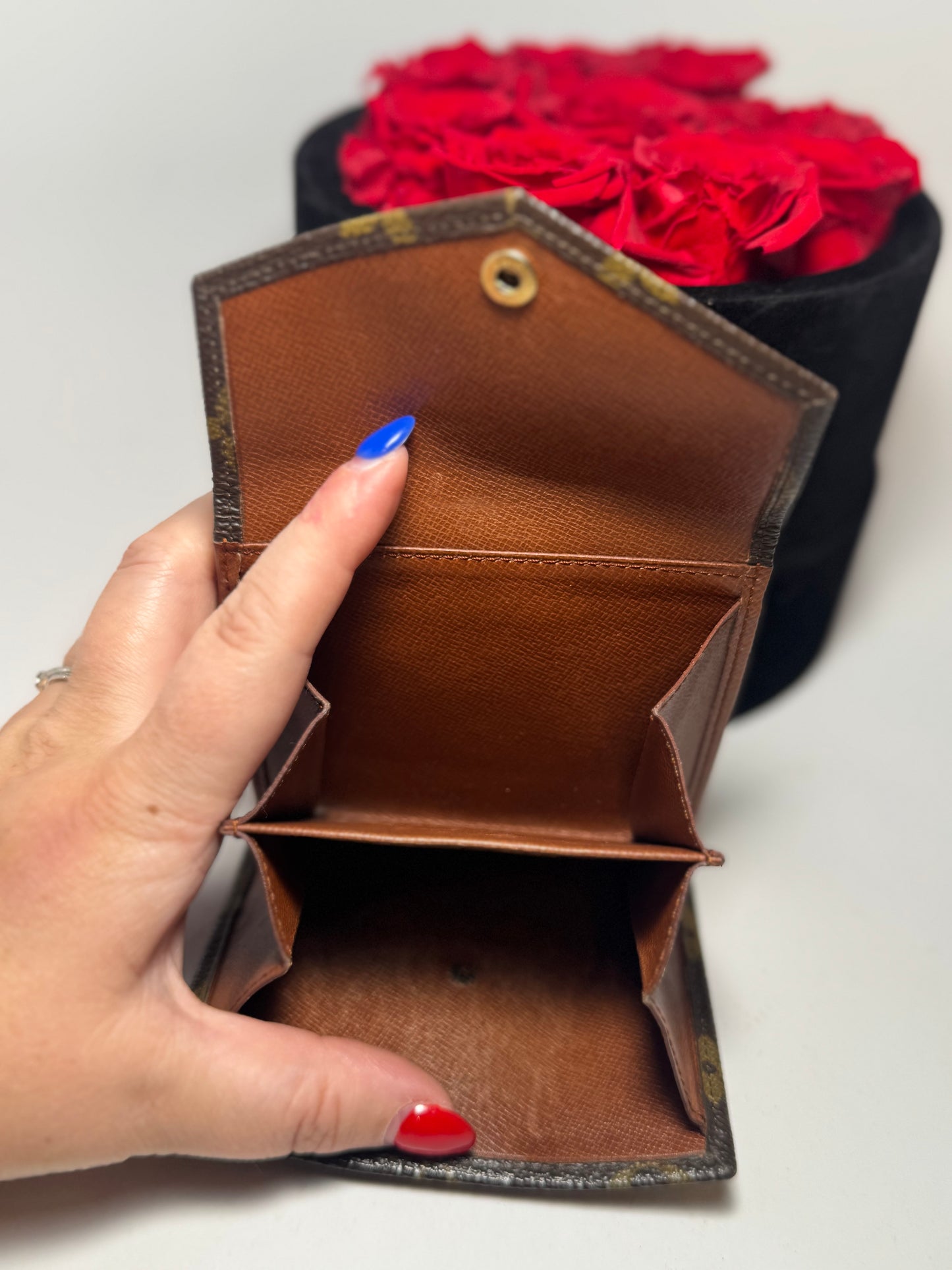 Louis Vuitton Monogram Elise Compact Monogram Wallet