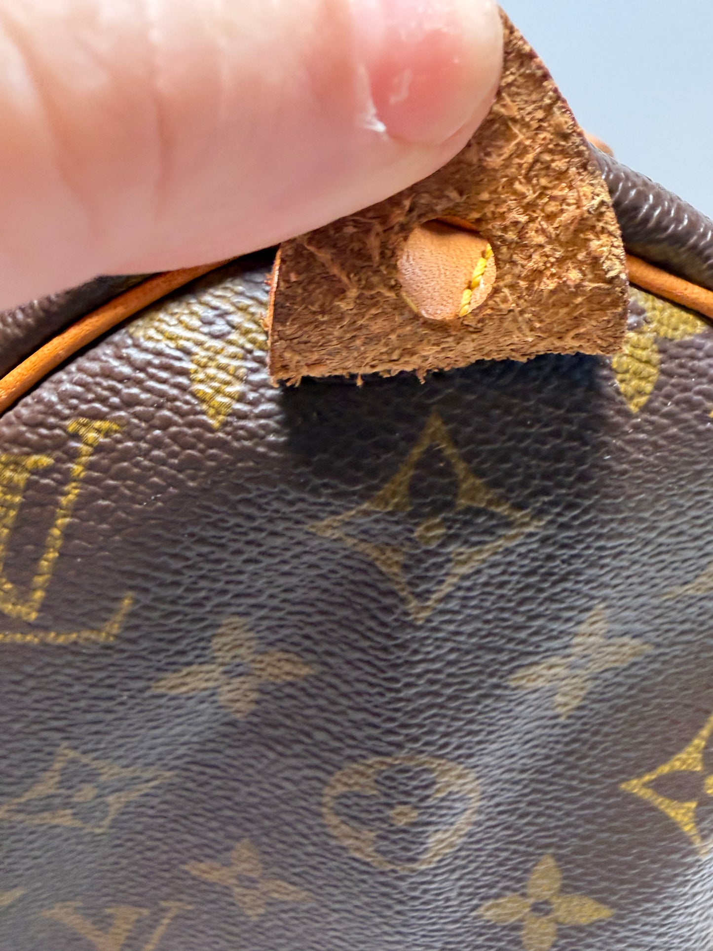 Louis Vuitton Speedy 30 Monogram Vintage with COA