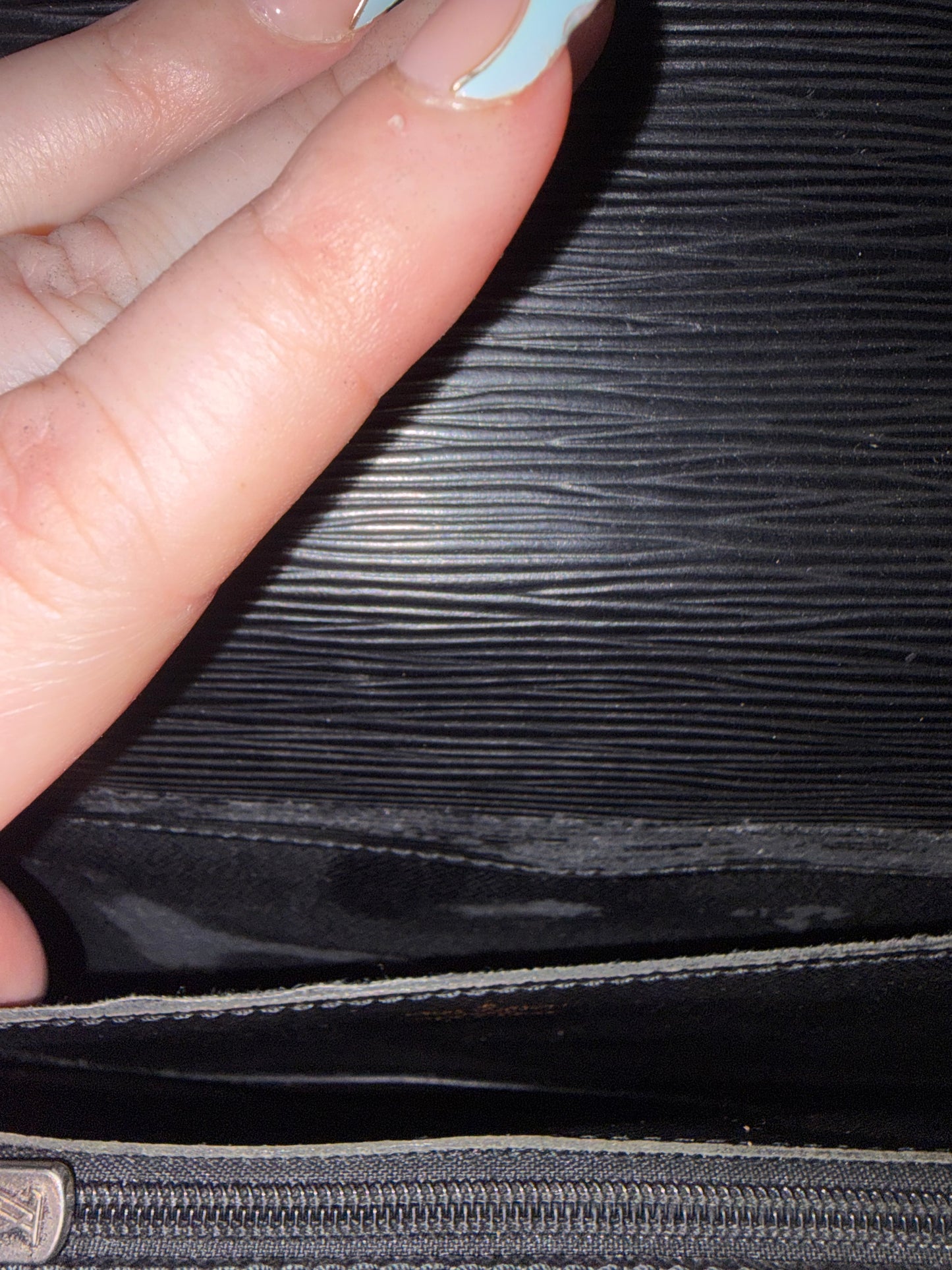 Louis Vuitton Black Epi Monceau Serviette Metis/Laptop Holder/Briefcase/Document Holder