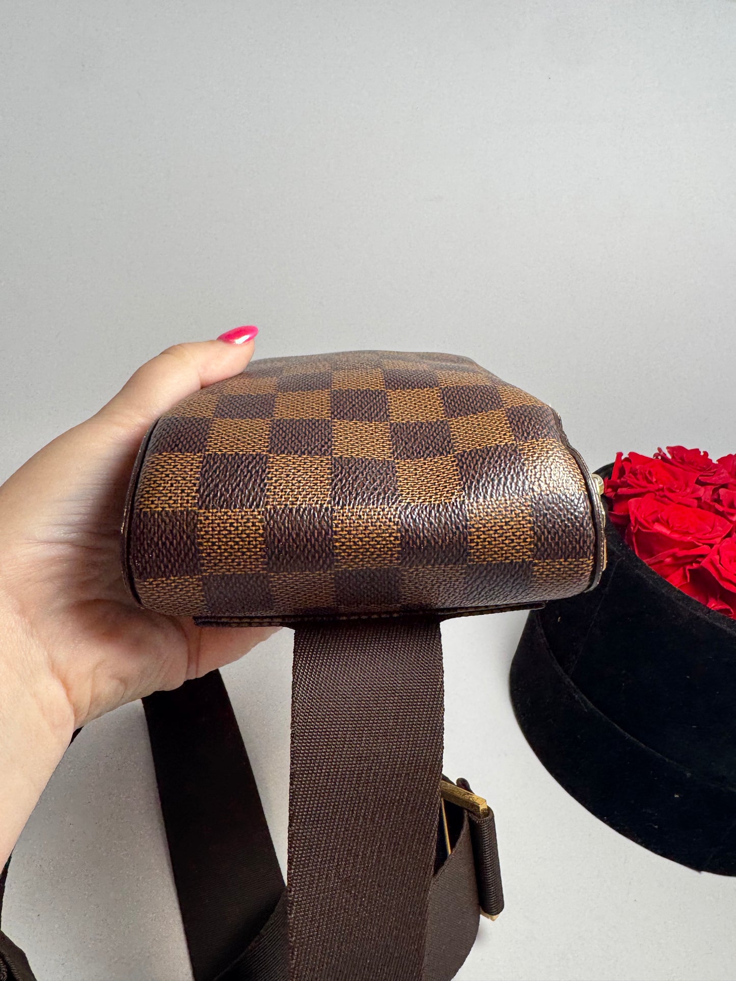Louis Vuitton Geronimo Damier Ebene Belt Bag/Bum Bag