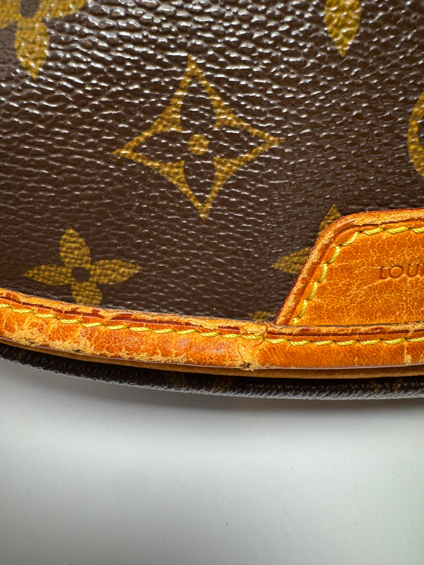 Louis Vuitton Menilmontant PM Monogram Pleated Crossbody