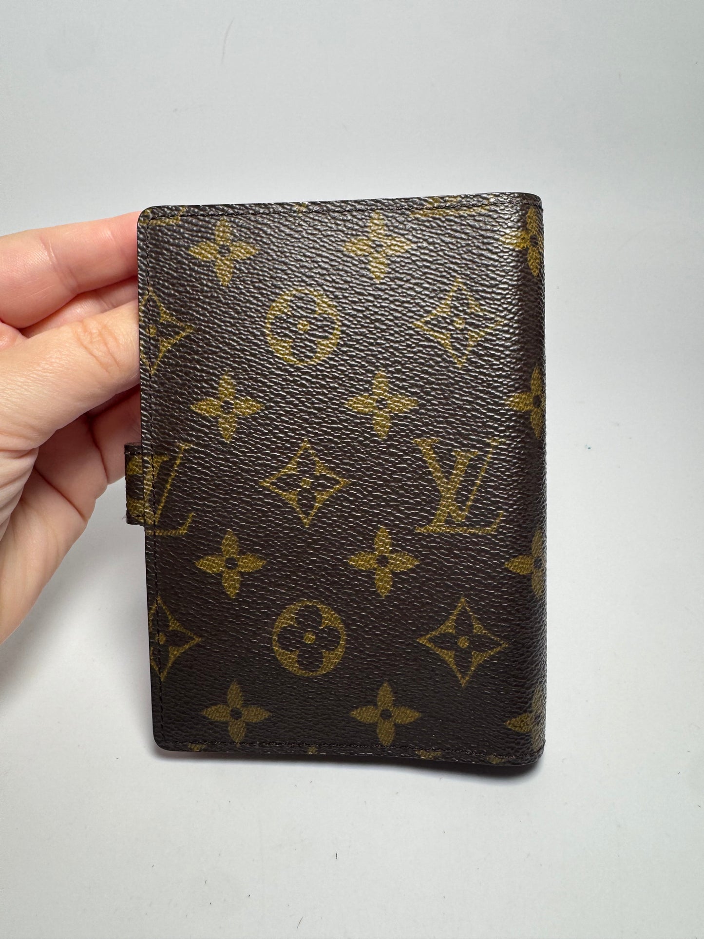 Louis Vuitton Agenda PM Monogram Planner/Passport Holder Made in Spain October 1995