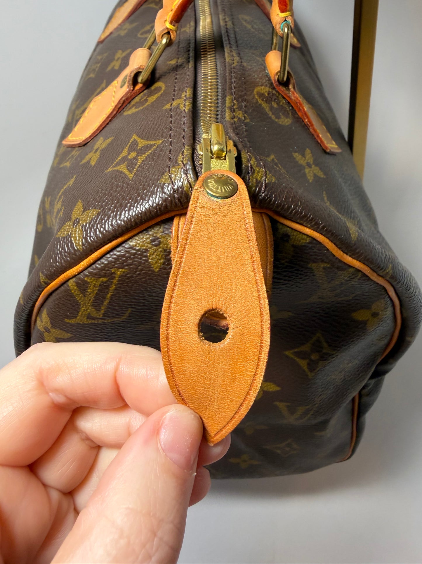 Louis Vuitton Speedy 30 Monogram Vintage with COA