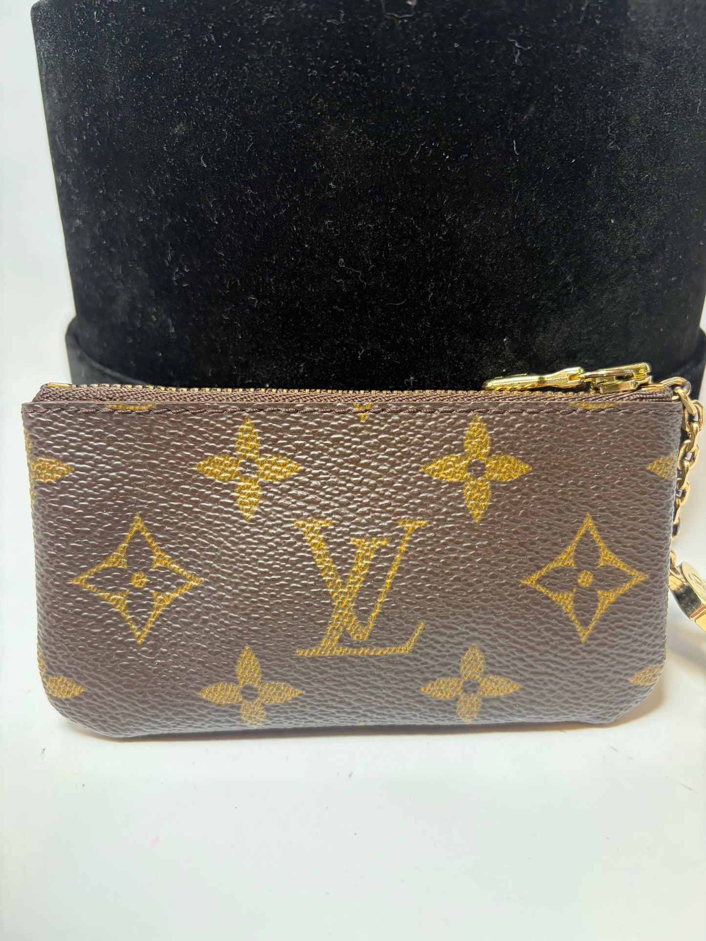 Louis Vuitton Monogram Key Pouch/Key Cles