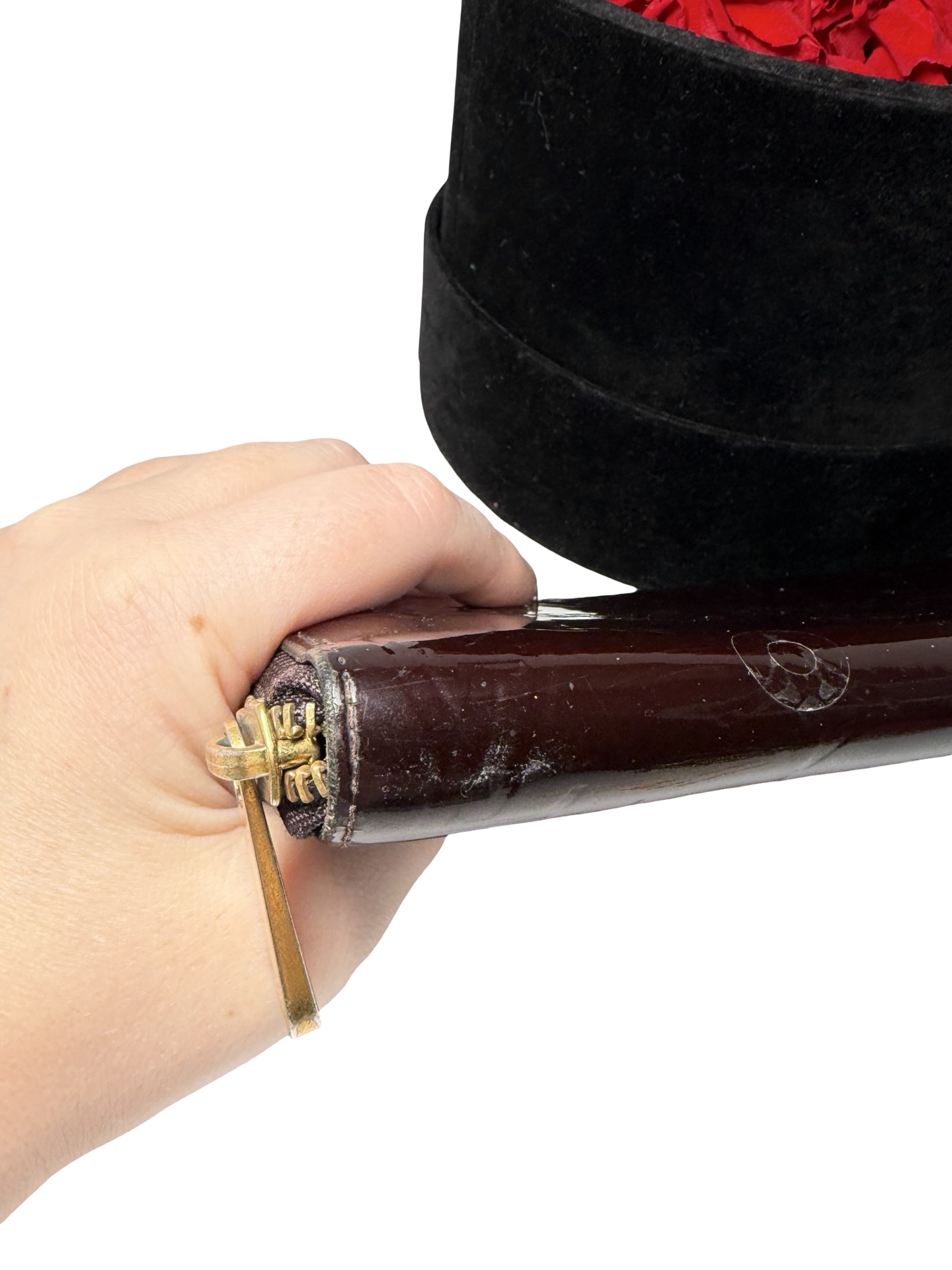 Louis Vuitton Plum Vernis Leather Zippy Wallet