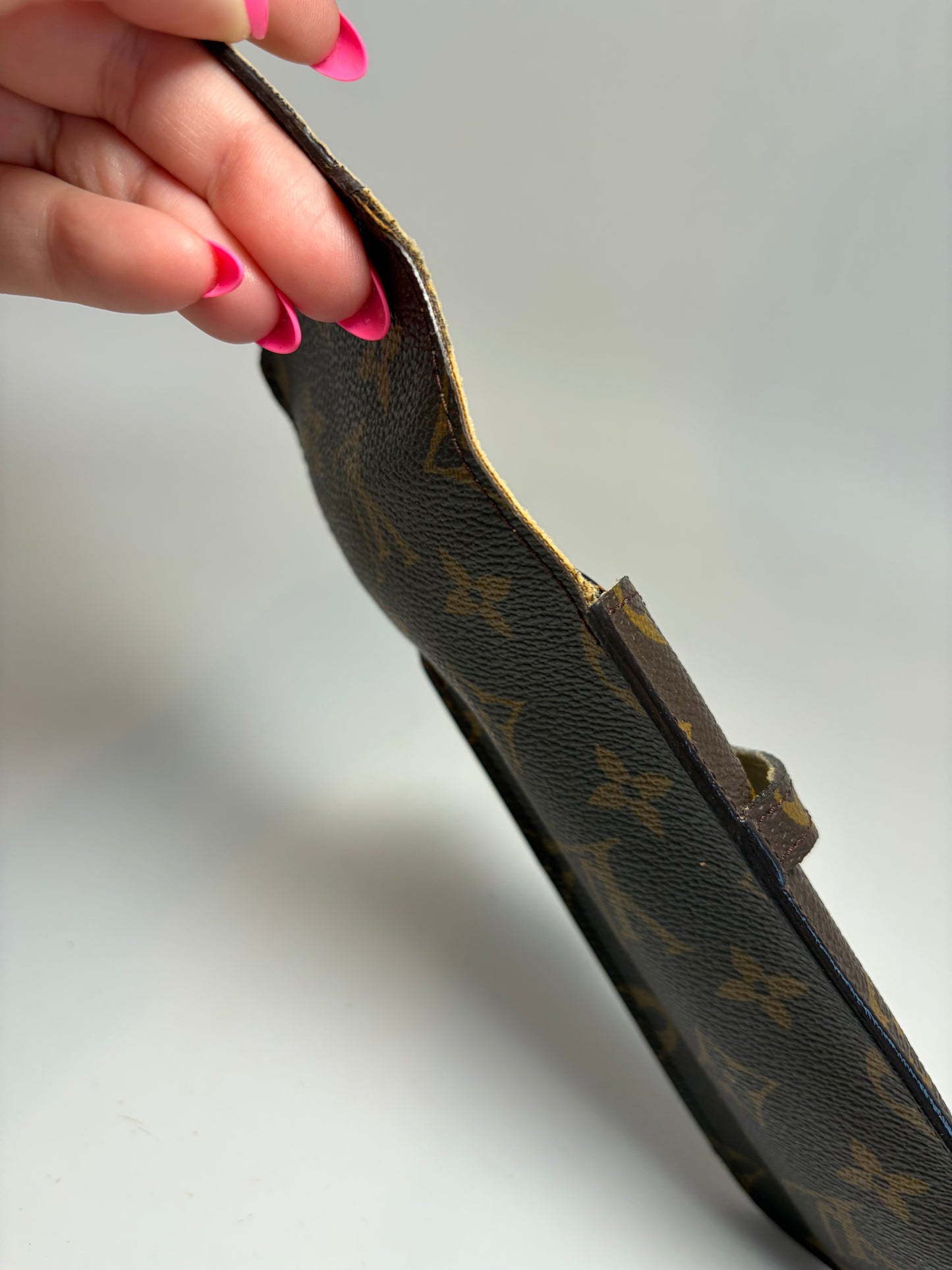 Louis Vuitton Monogram Etui Lunettes Rabat Sunglasses/Glasses Case Pouch