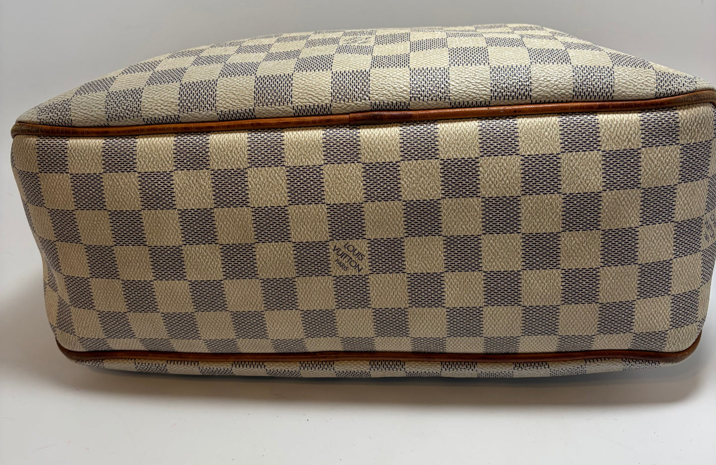 Louis Vuitton Delightful PM Damier Azur Shoulder Bag w/COA