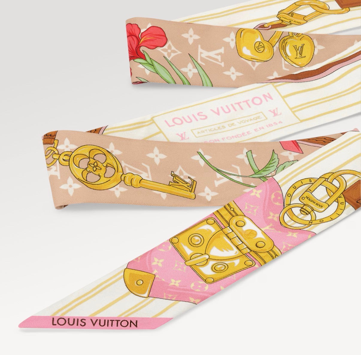 Neverfull of Love BB Bandeau 100% Silk NWT, box & dust bag (and ribbon)