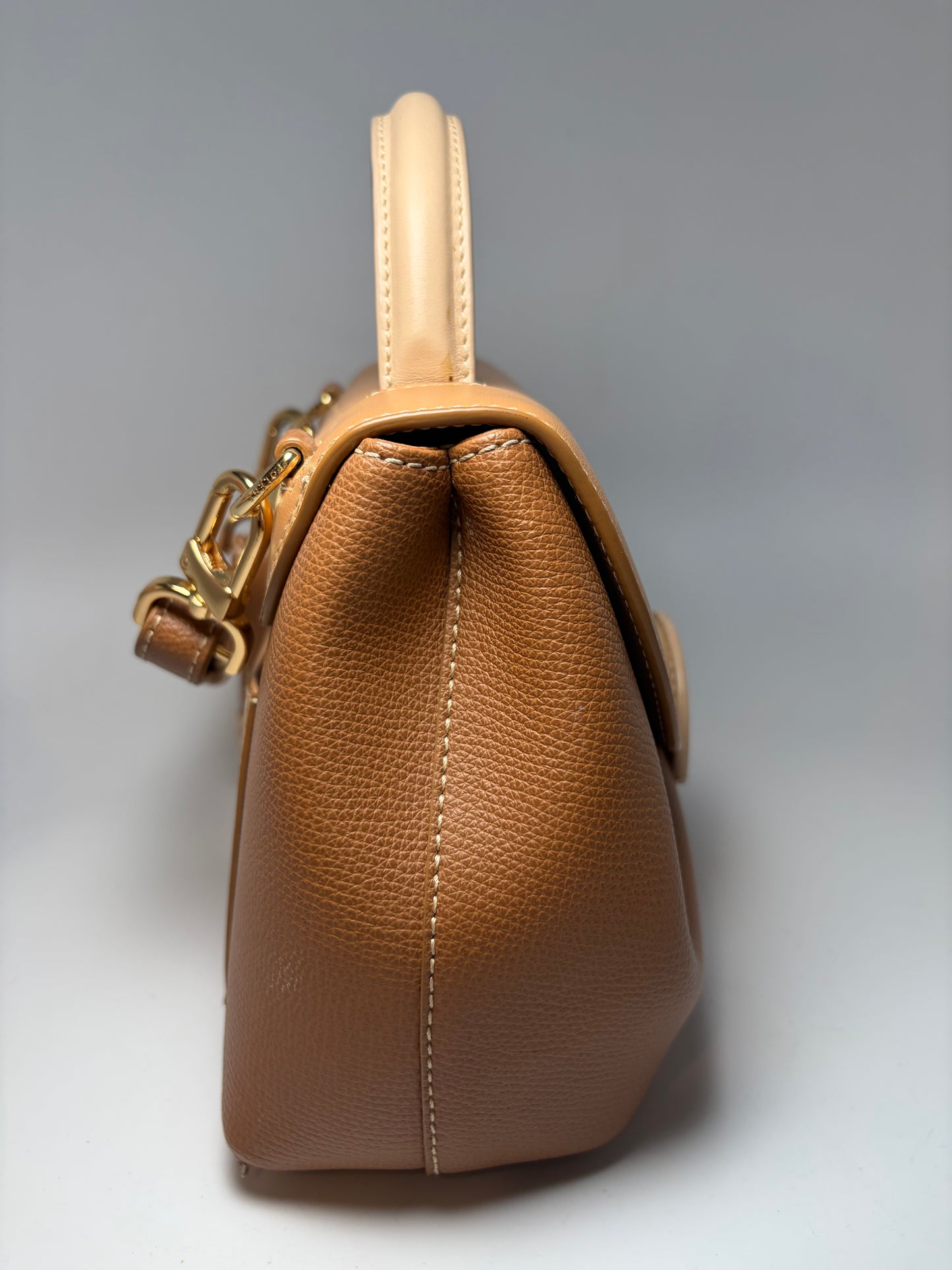 Polène Un Nano Trio Camel Crossbody