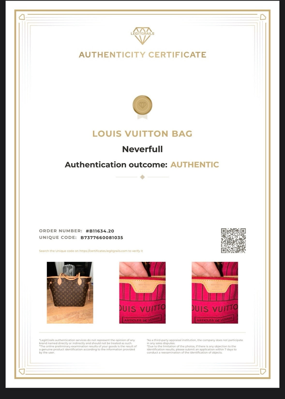 Louis Vuitton Neverfull MM Monogram Pivoine Interior – 2020 France