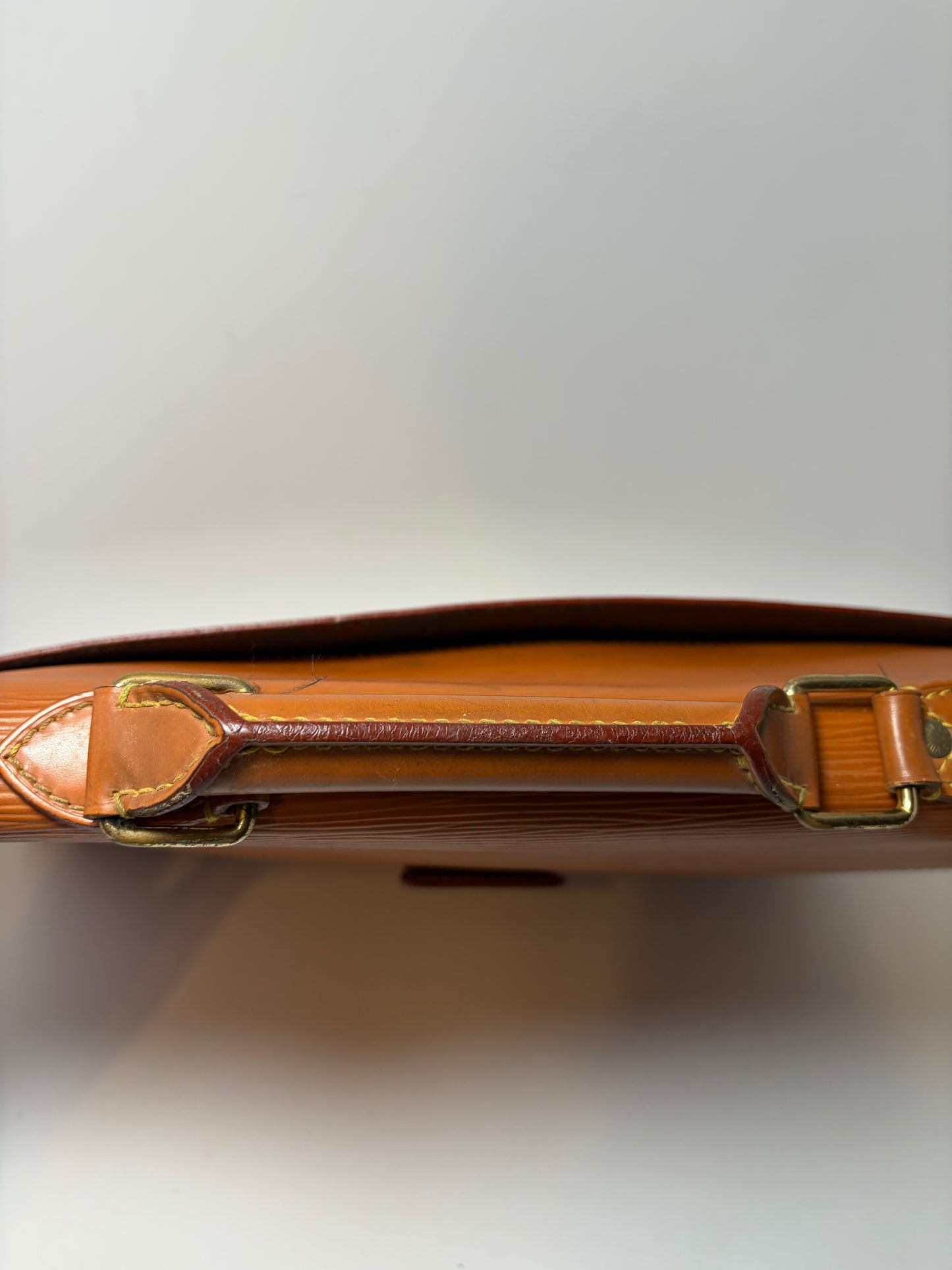 Louis Vuitton Cipango Brown Epi Leather Serviette Conseiller Briefcase/Laptop Holder