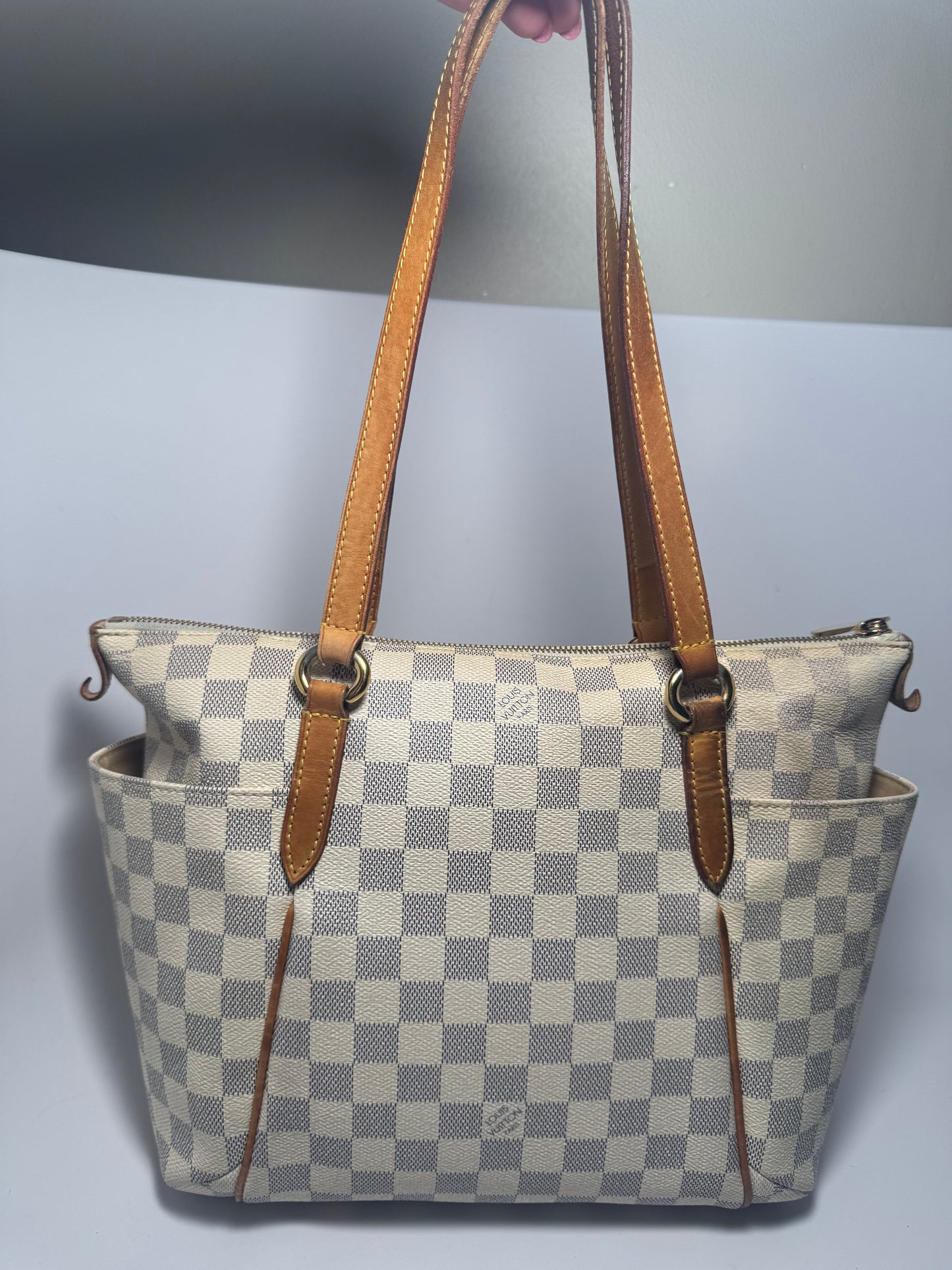 Louis Vuitton Totally PM in Damier Azur Tote Made in 2009 in France