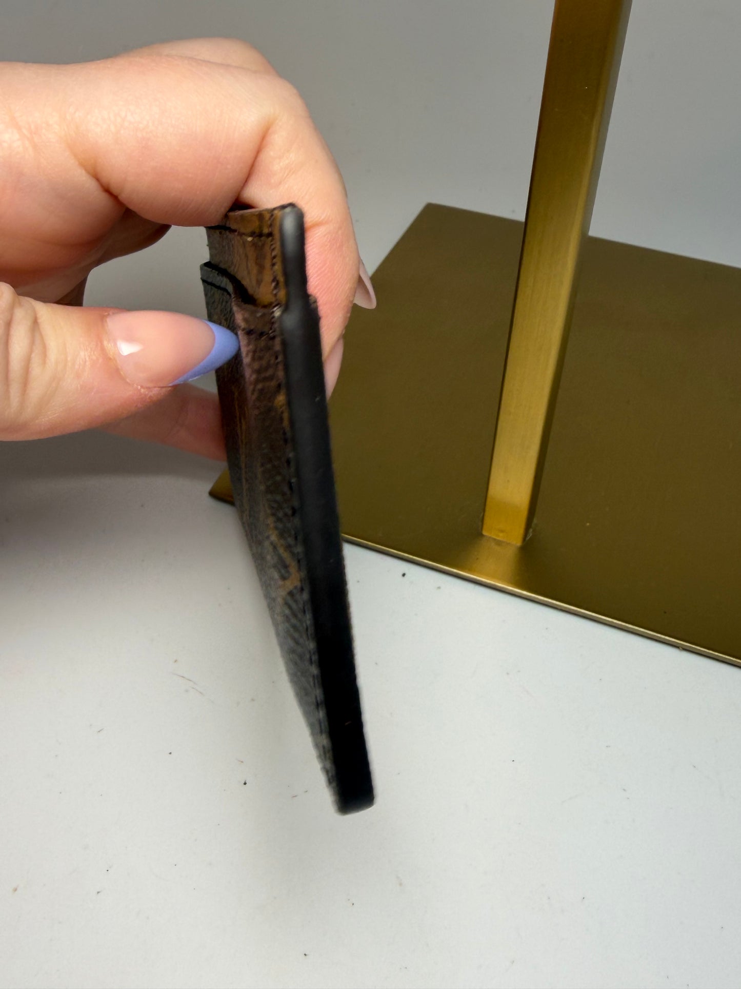 Louis Vuitton Reverse Monogram Card Holder w/Dust Bag & Box