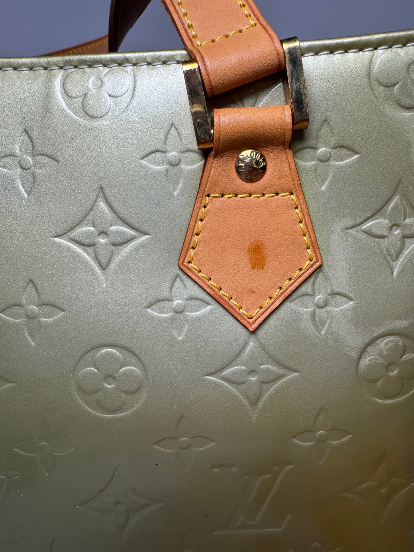 Louis Vuitton Houston Vernis Tote in Green