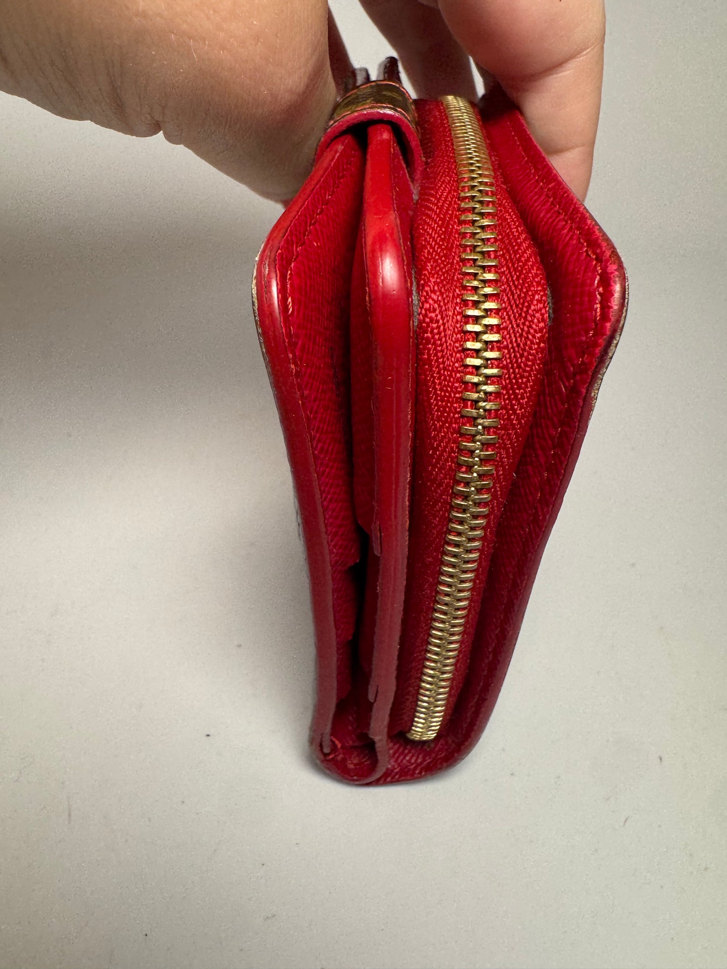 Louis Vuitton Murakami Cherry Compact Zip Wallet Monogram