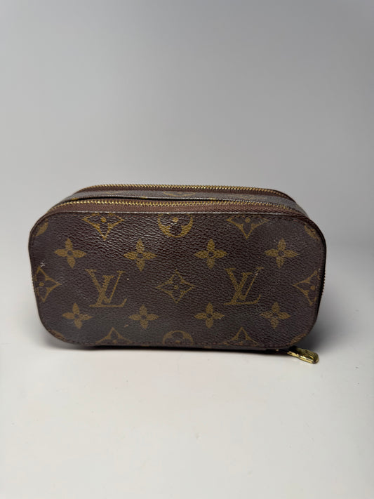 Louis Vuitton Trousse PM Monogram Canvas Toiltery Makeup Case/Pouch- July 2002