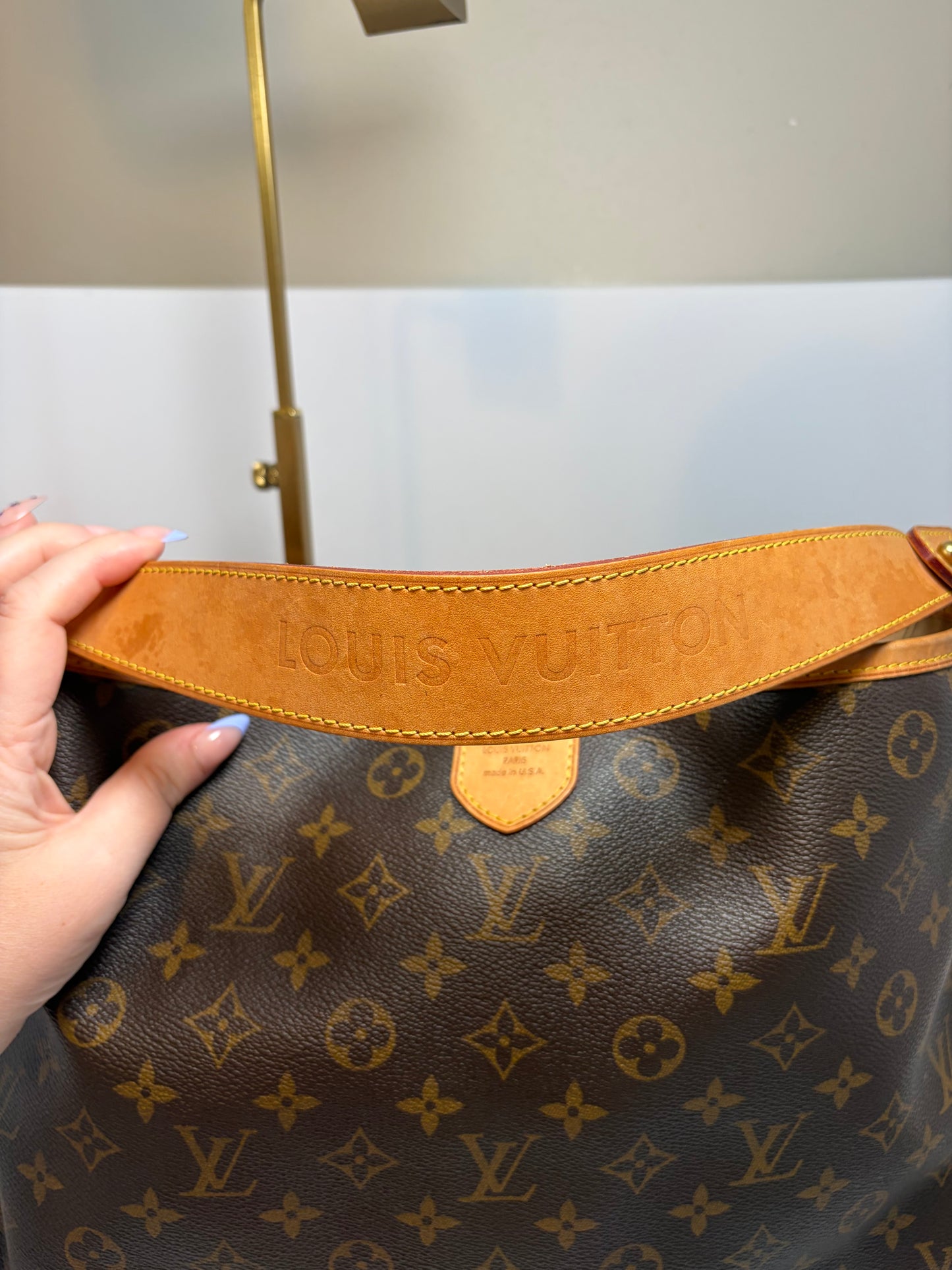 Louis Vuitton Delightful PM Monogram Shoulder Bag w/Certificate of Authenticity