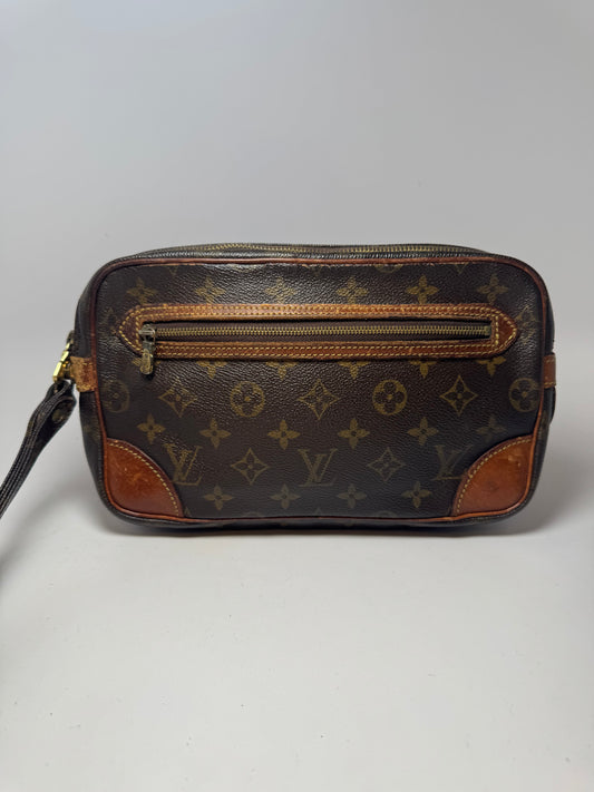 Louis Vuitton Marly Draggone Clutch Monogram FAIR condition