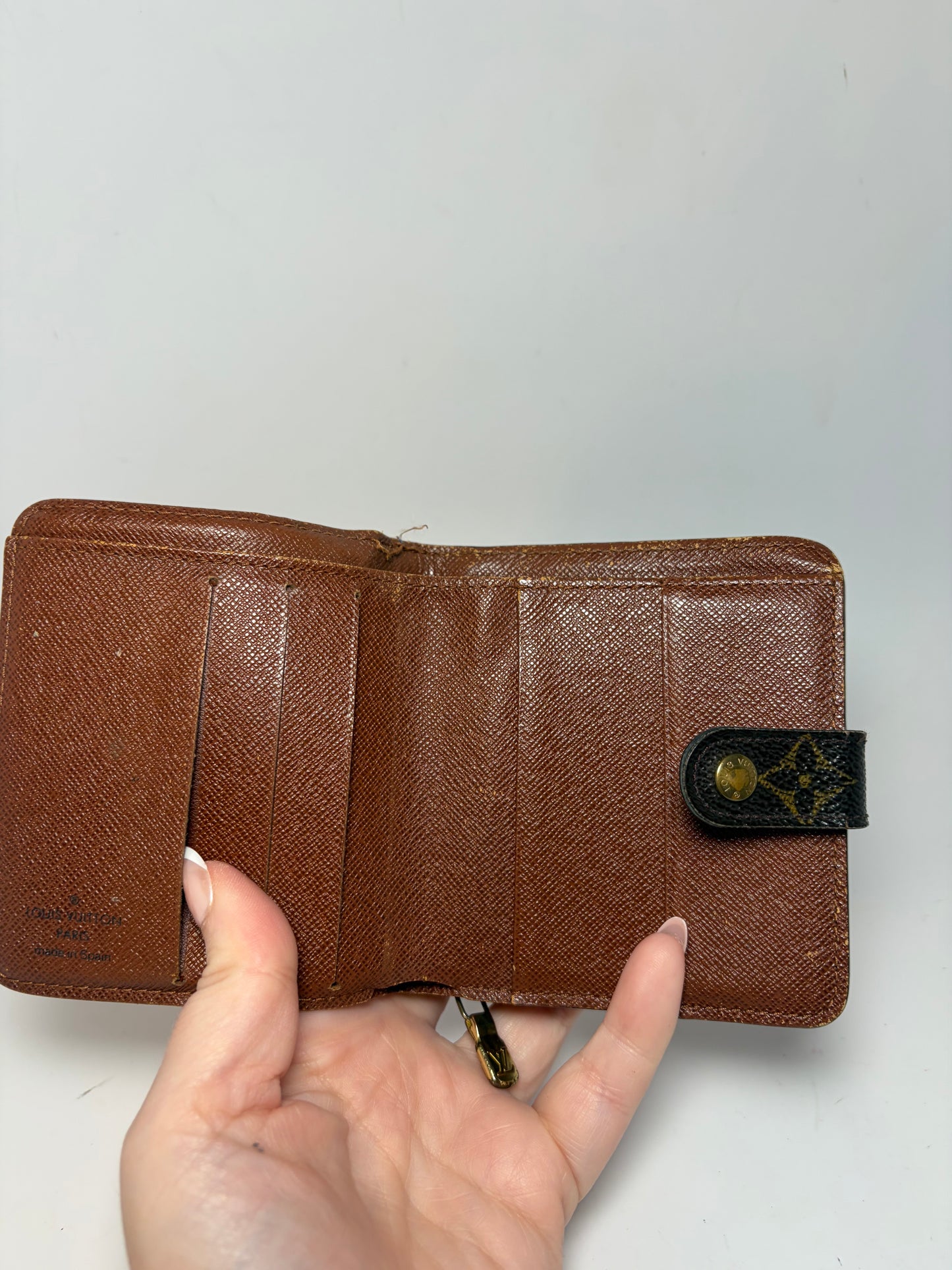 Louis Vuitton Zippy monogram compact wallet