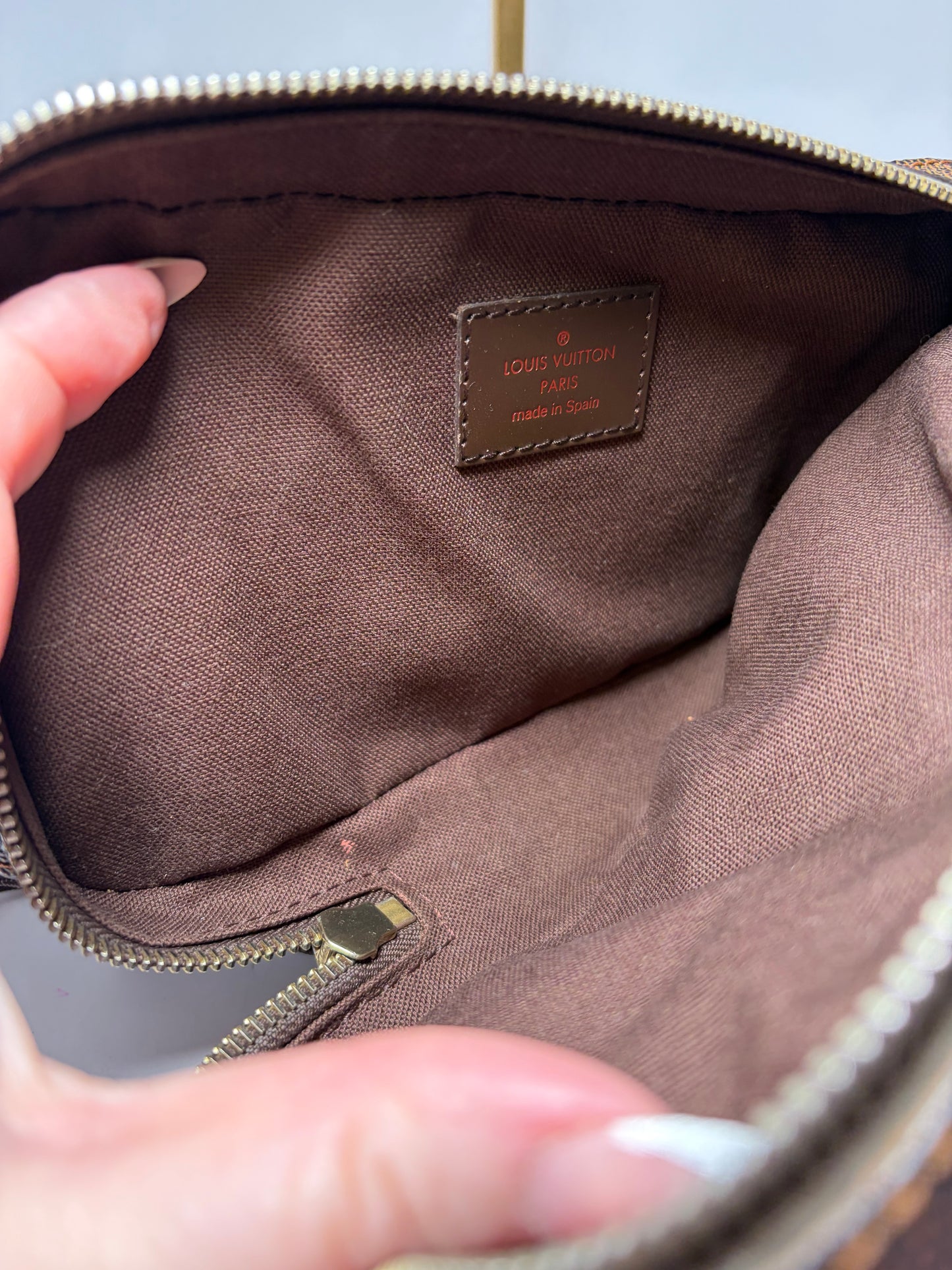 Louis Vuitton Damier Ebene Geronimo Belt Bag