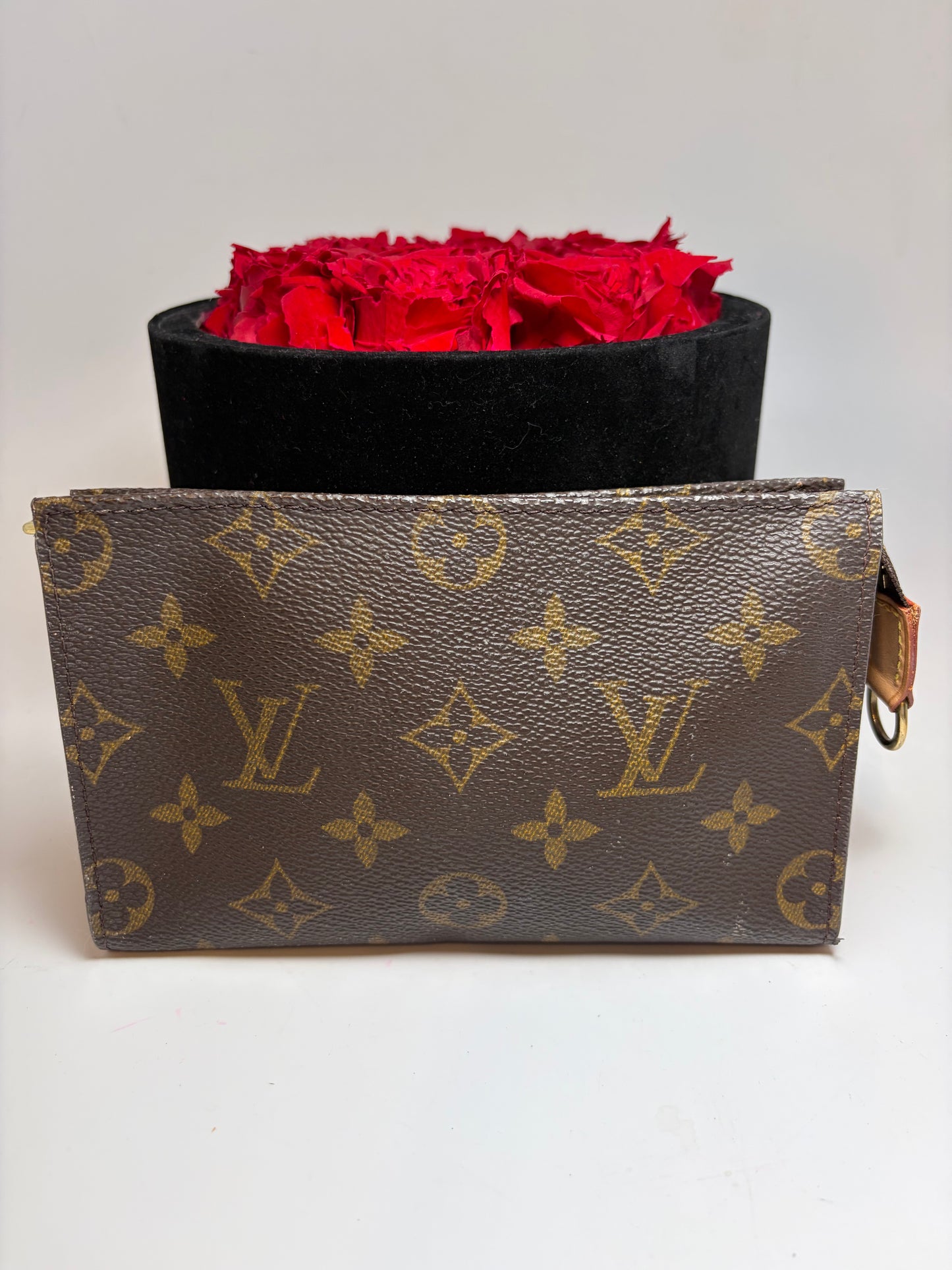 Louis Vuitton Bucket PM Monogram Toiletry Pouch, Made in France October 2000