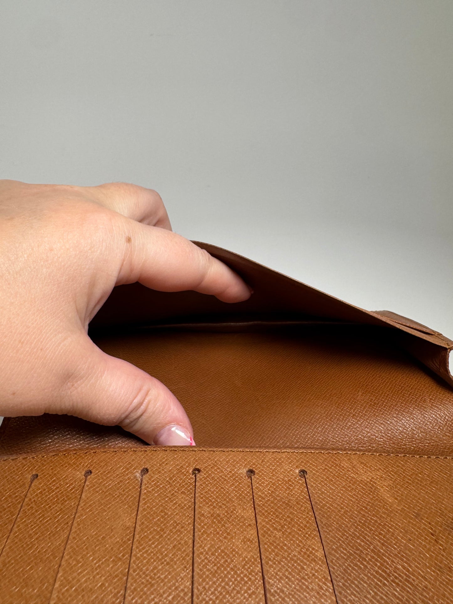 Louis Vuitton Monogram Portes Cartes Wallet / Passport Cover