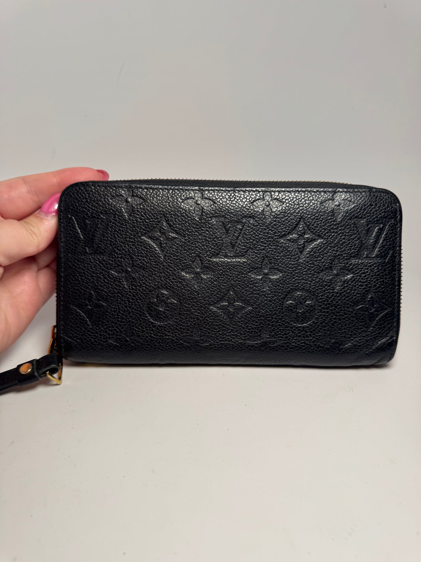 Louis Vuitton Black Empriente Zippy Wallet, 2019 France