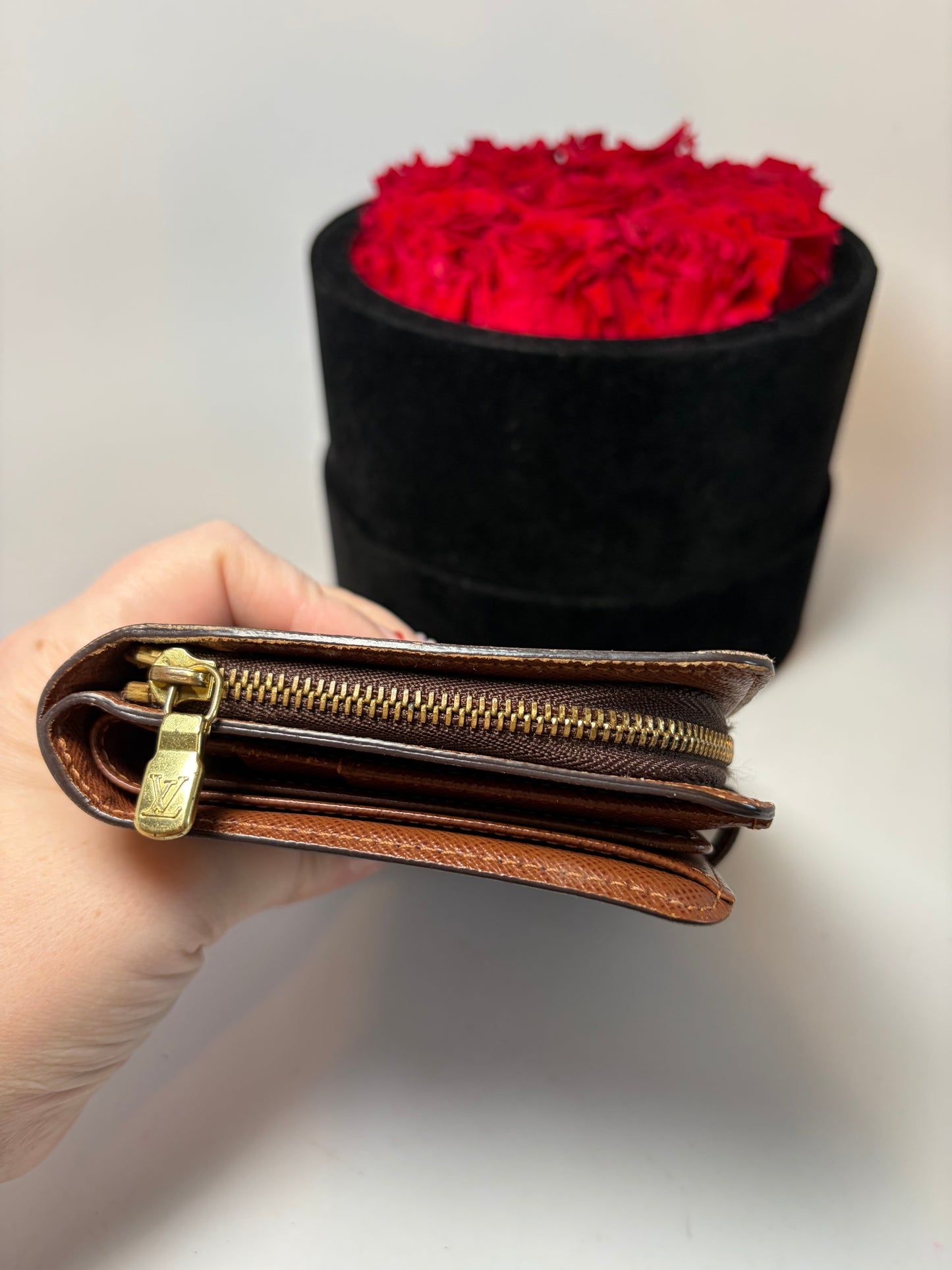 Louis Vuitton Porte Papier Passport Wallet Monogram