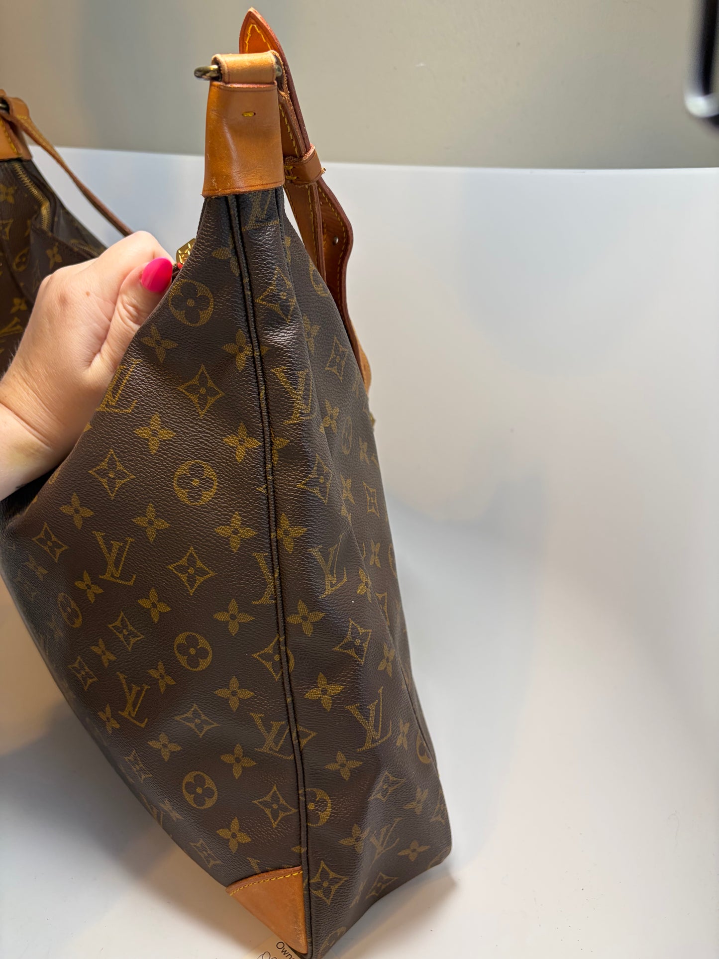 Louis Vuitton Promenade Monogram Shoulder Bag, Made in France April 1990