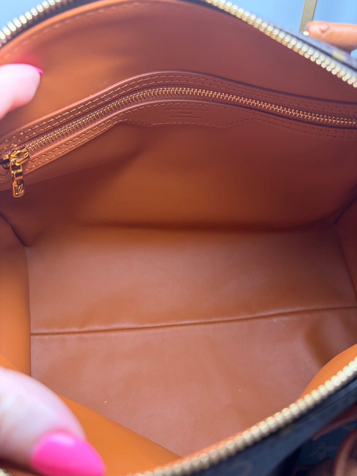 Louis Vuitton Speedy Soft 30 Boho w/Ostrich Leather