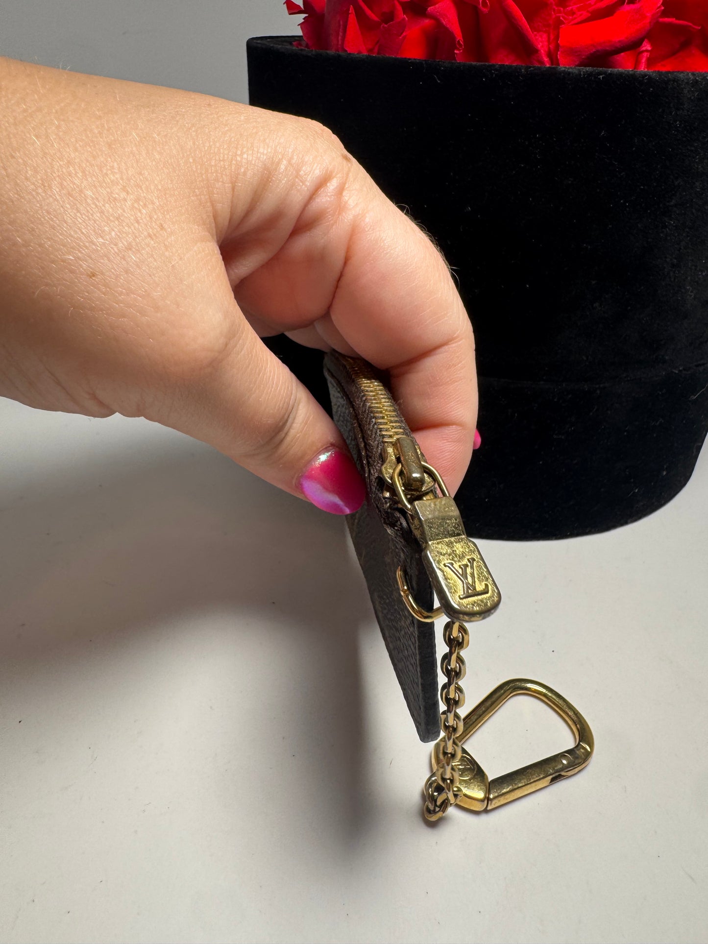 Louis Vuitton Etui Clepia Monogram Key Cles/Key Pouch Vintage