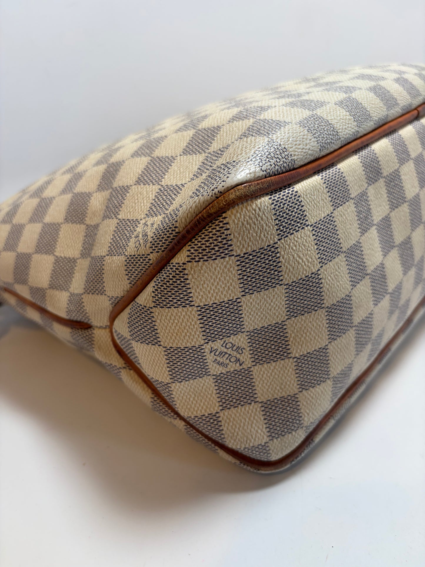 Louis Vuitton Delightful PM Damier Azur Shoulder Bag w/COA
