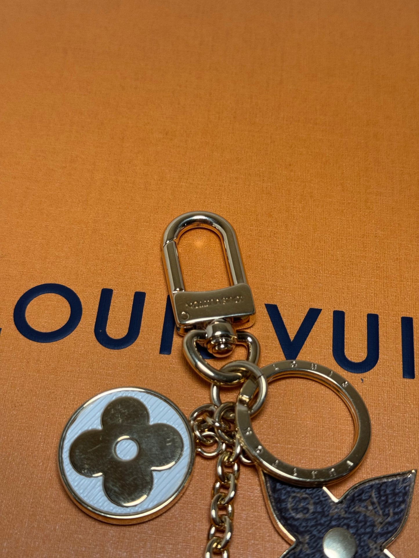 Louis Vuitton Fleur de Monogram Spring Street Bag Charm – Monogram, Pink & Gold