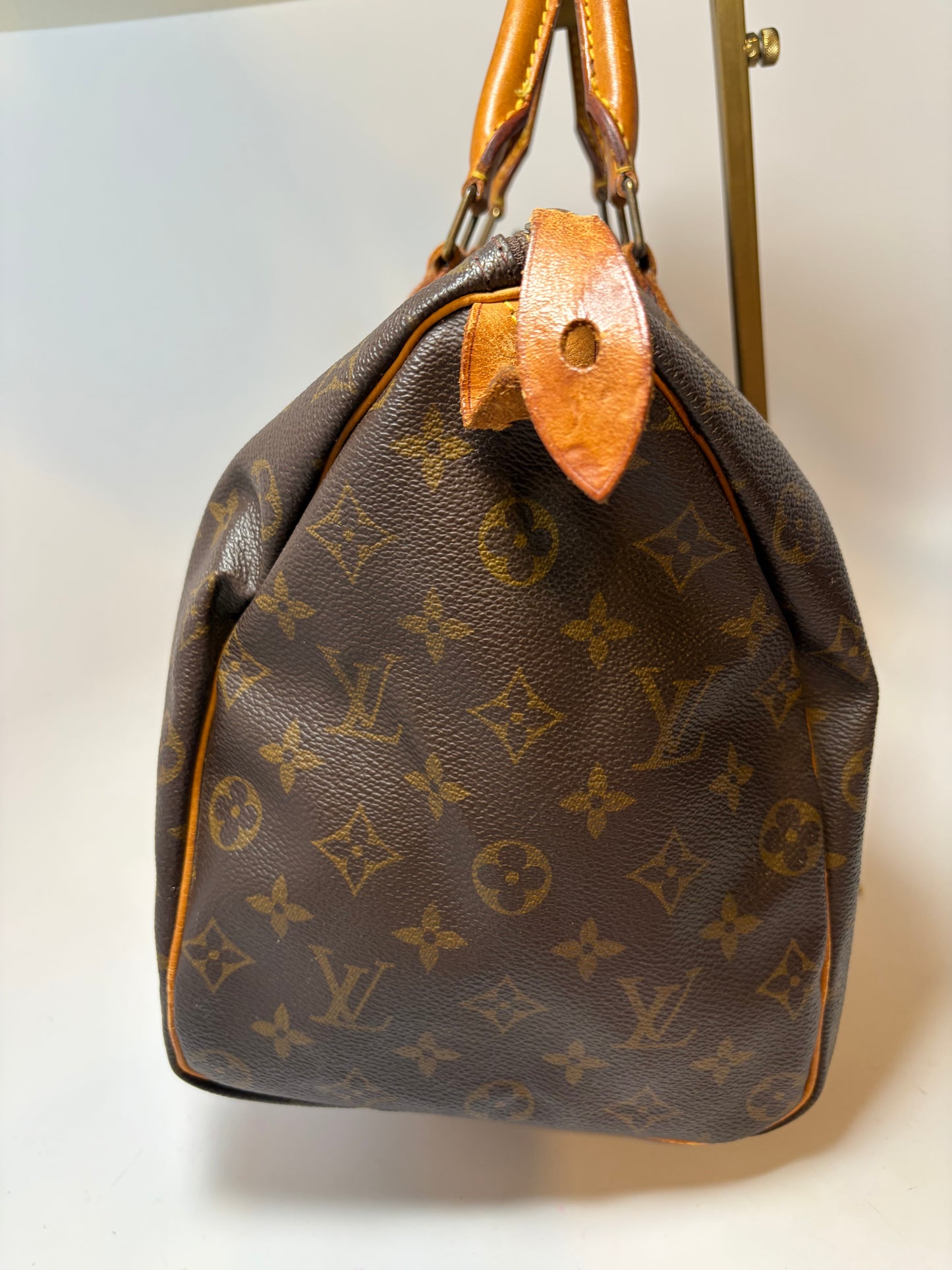 Louis Vuitton Speedy 35 Monogram, made in France Sept. 1994