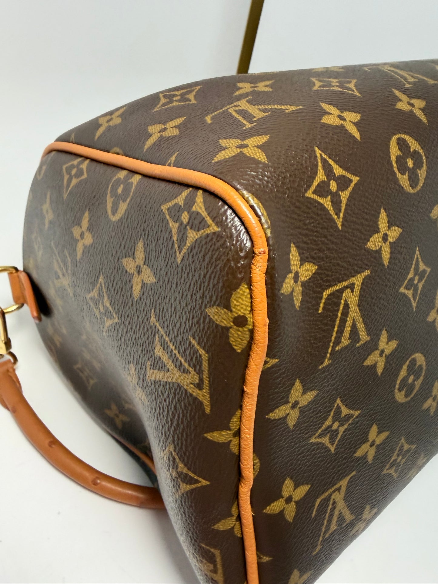 Louis Vuitton Speedy Soft 30 Boho w/Ostrich Leather