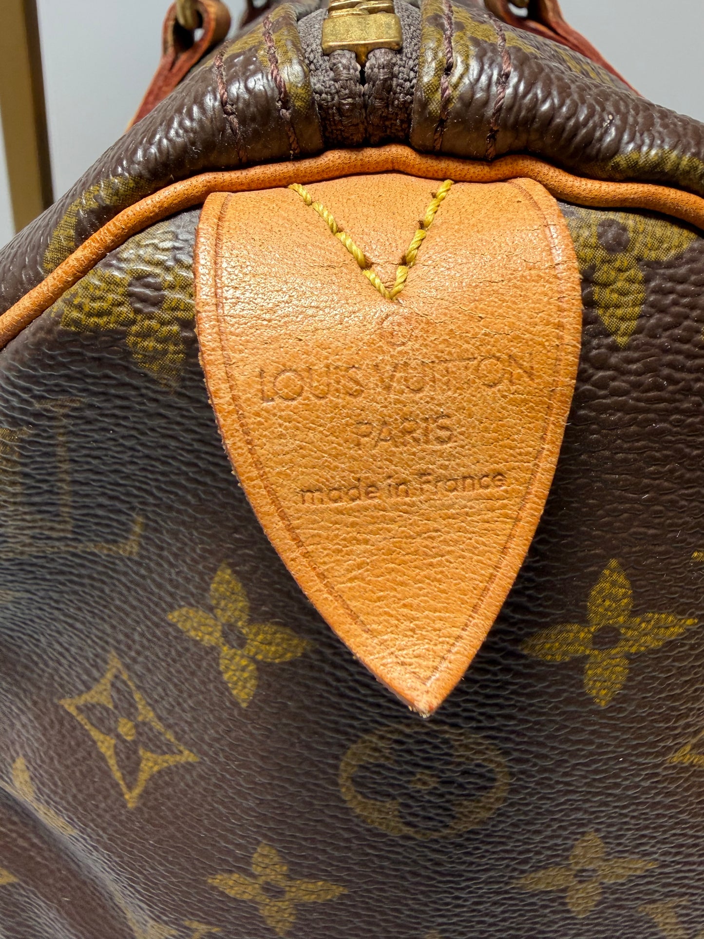 Louis Vuitton Speedy 30 Monogram Vintage with COA
