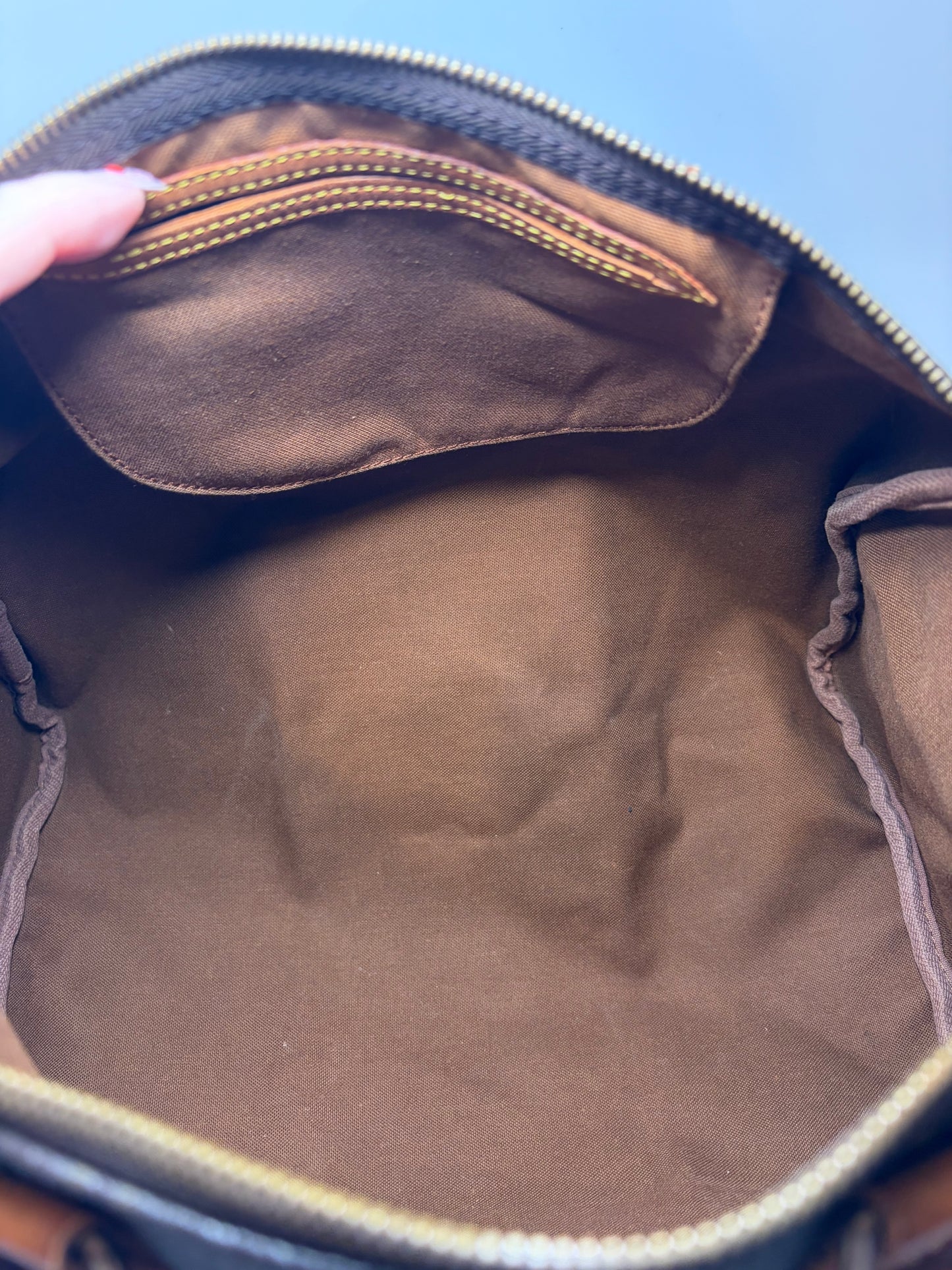 Louis Vuitton Speedy 35 Monogram, made in France Sept. 1994