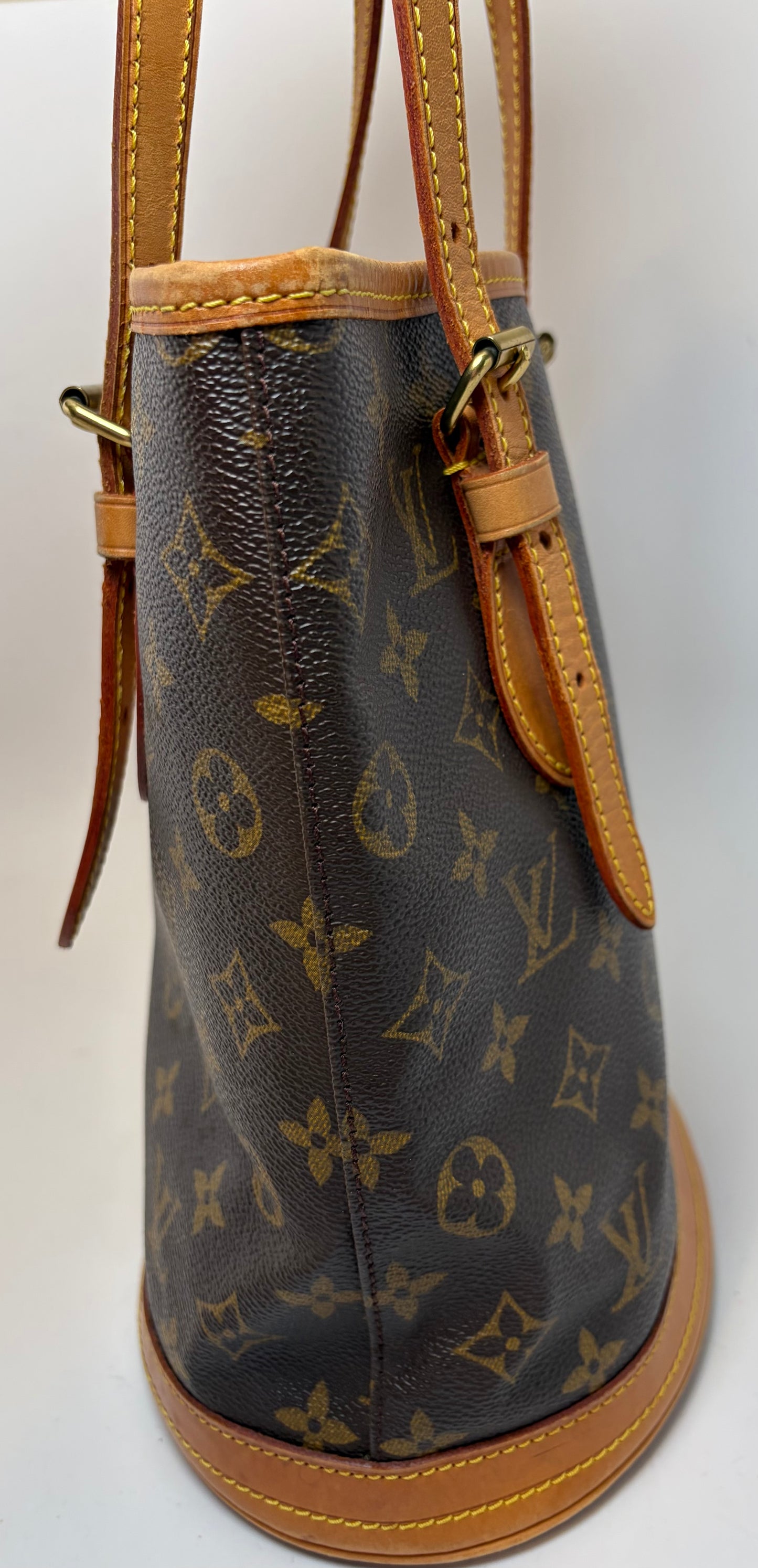 Louis Vuitton Petite Bucket Bag PM Monogram