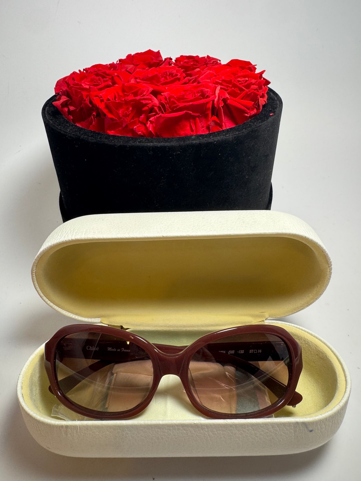 Chloé Burgundy Sunglasses- Small