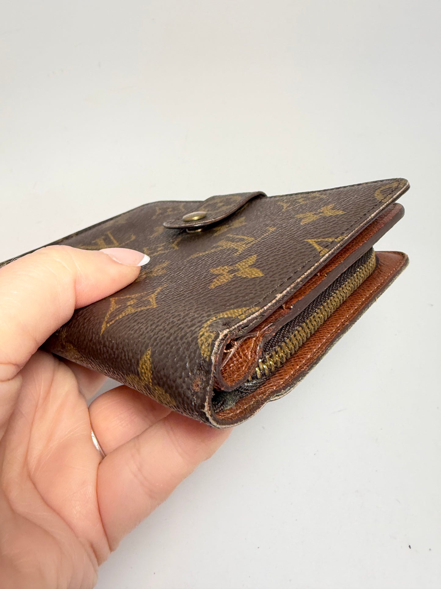 Louis Vuitton Porte Papier Passport Wallet Monogram