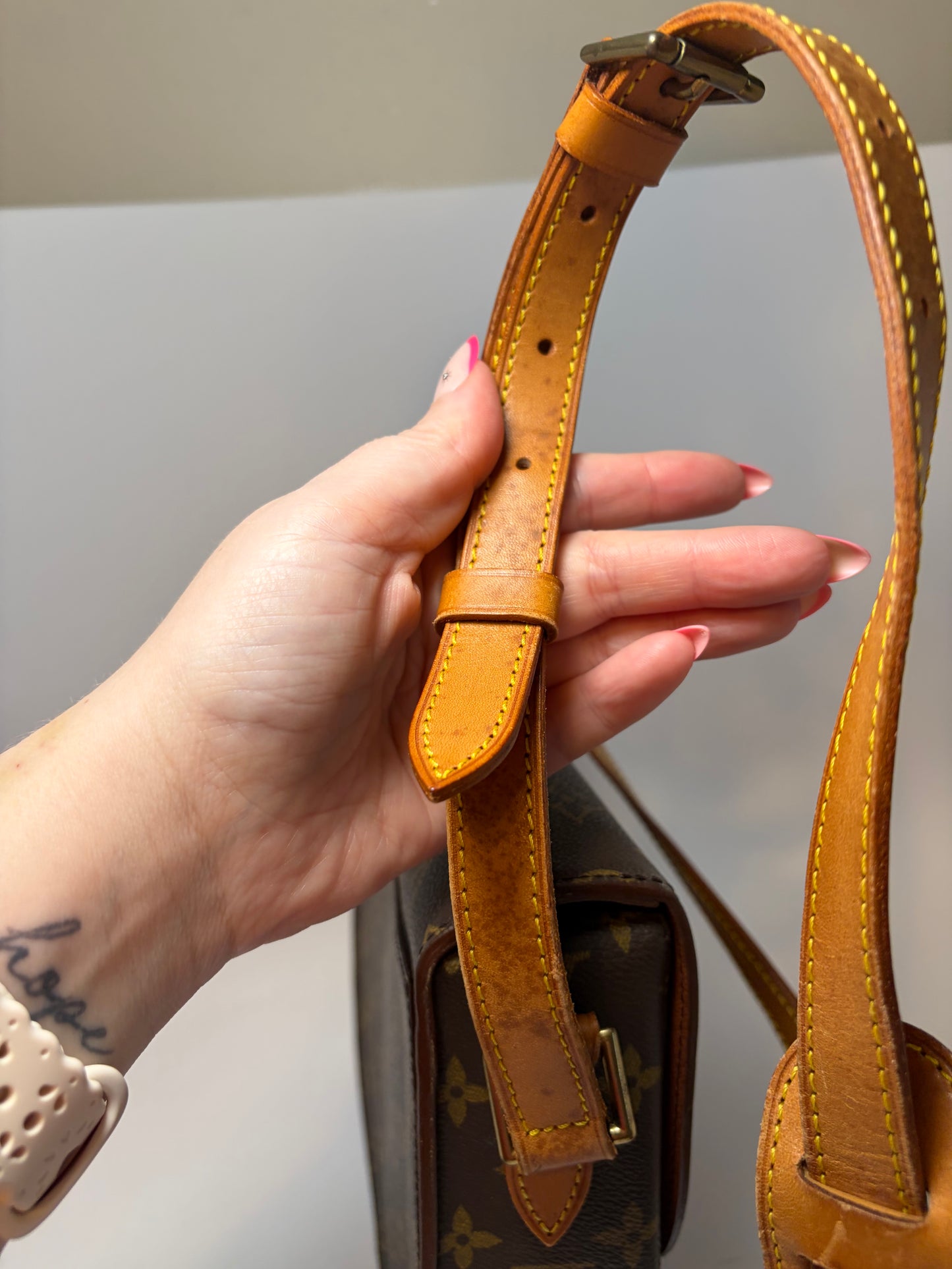 Louis Vuitton Saint Cloud GM Monogram Crossbody Vintage 1994
