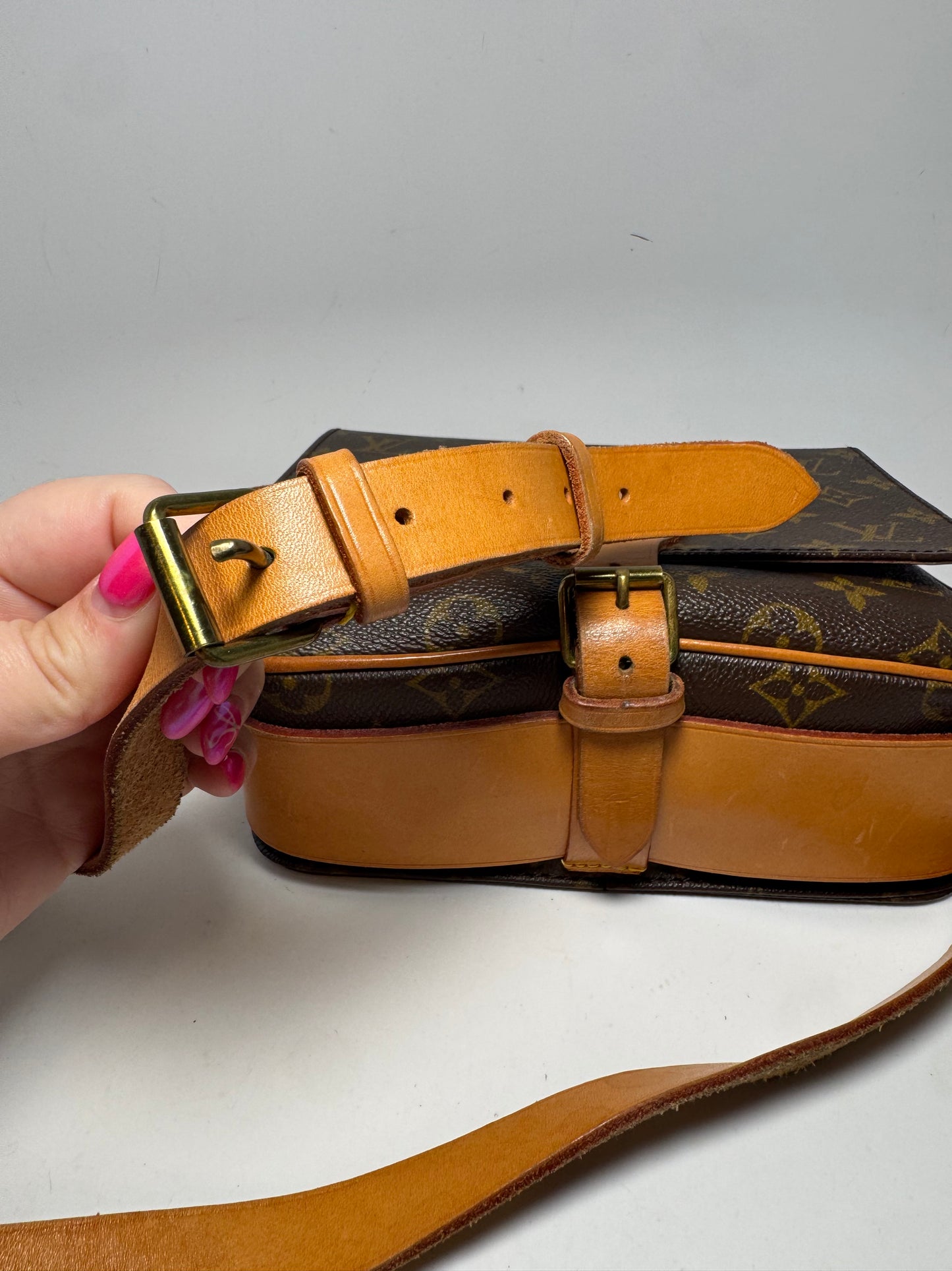 Louis Vuitton Cartouchière MM Monogram Crossbody