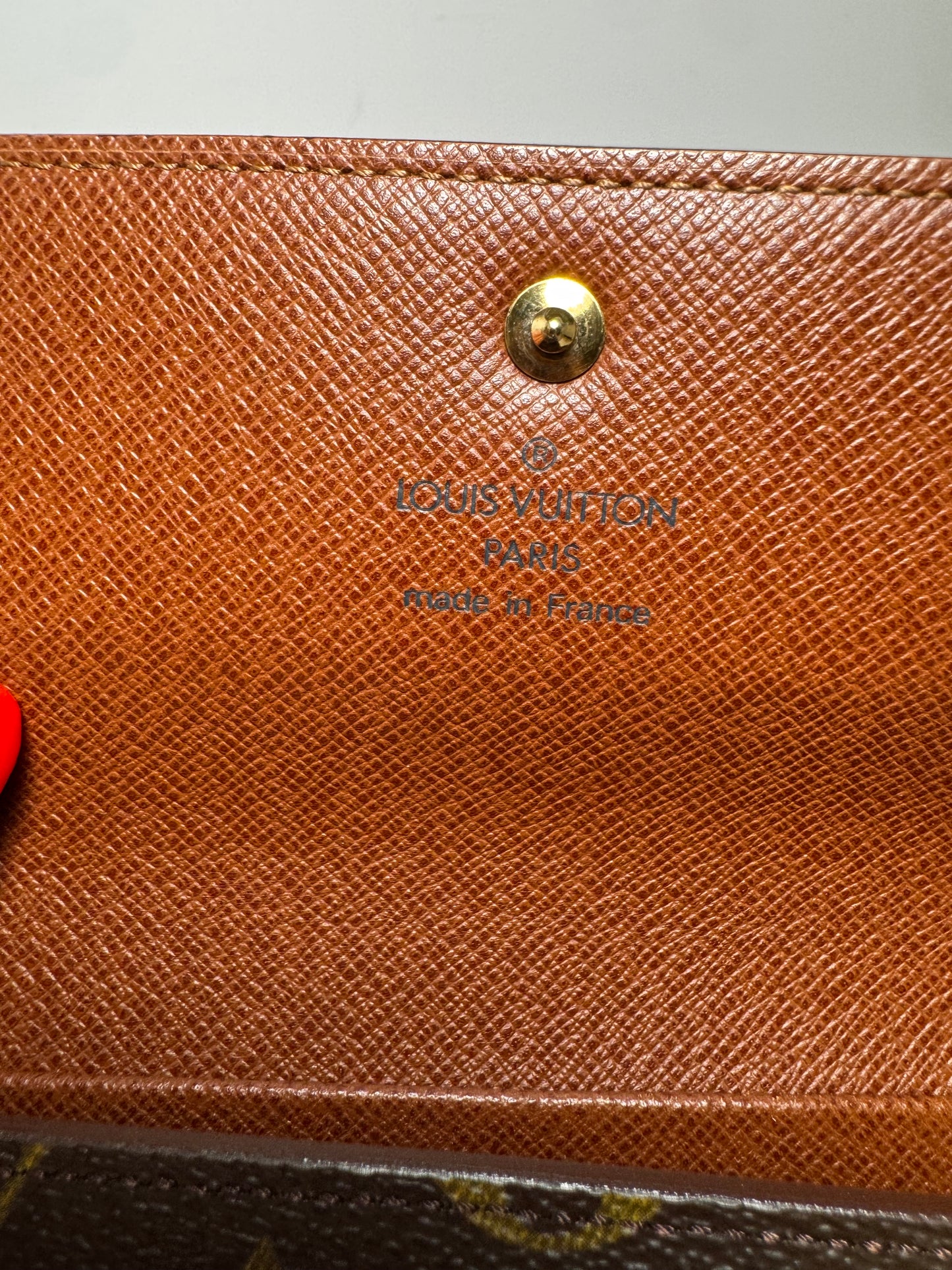 Louis Vuitton Monogram Porte Tresor Etui Papiers Wallet April 2000 in France