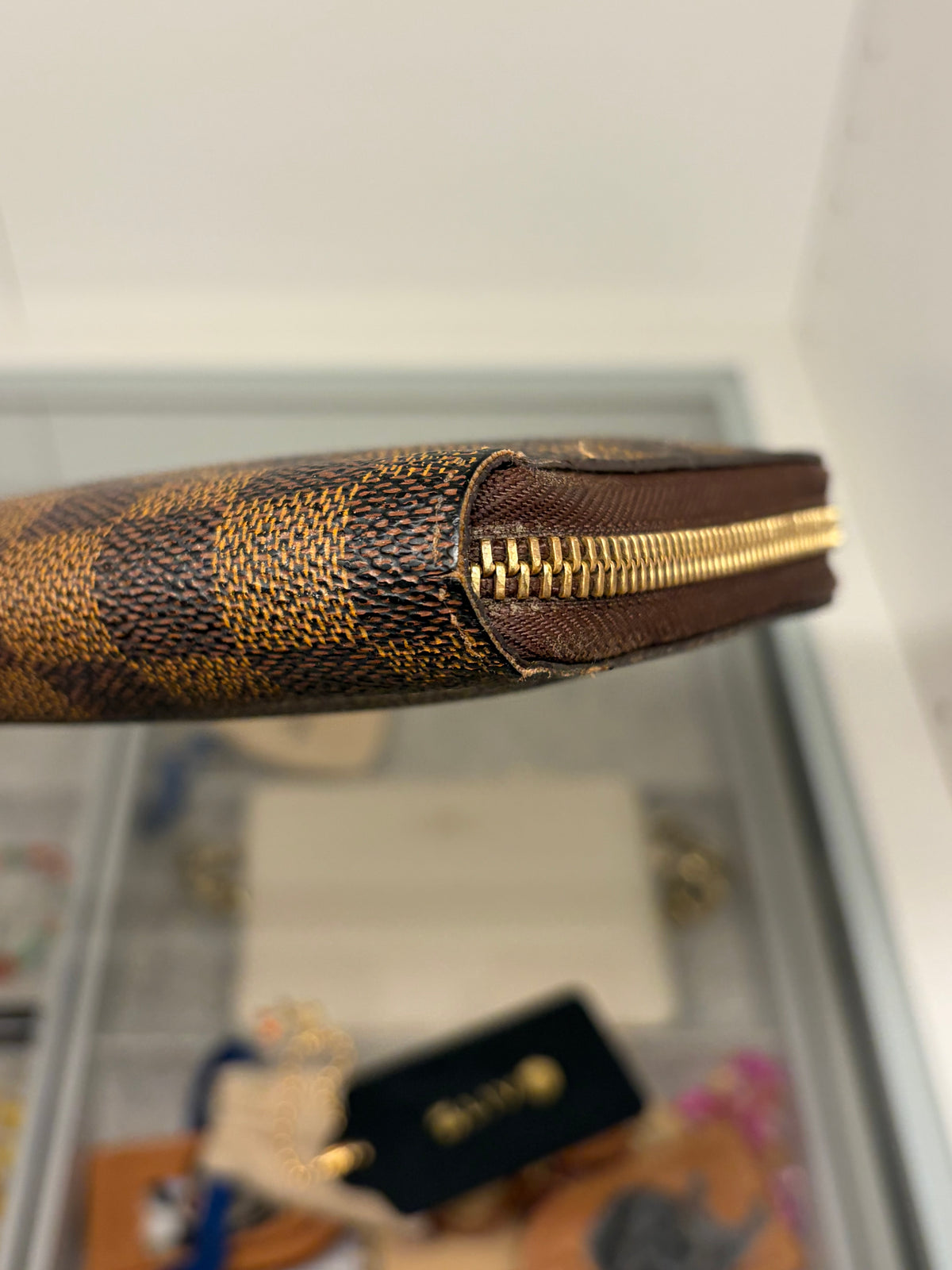 Louis Vuitton Damier Ebene Zippy Organizer Wallet