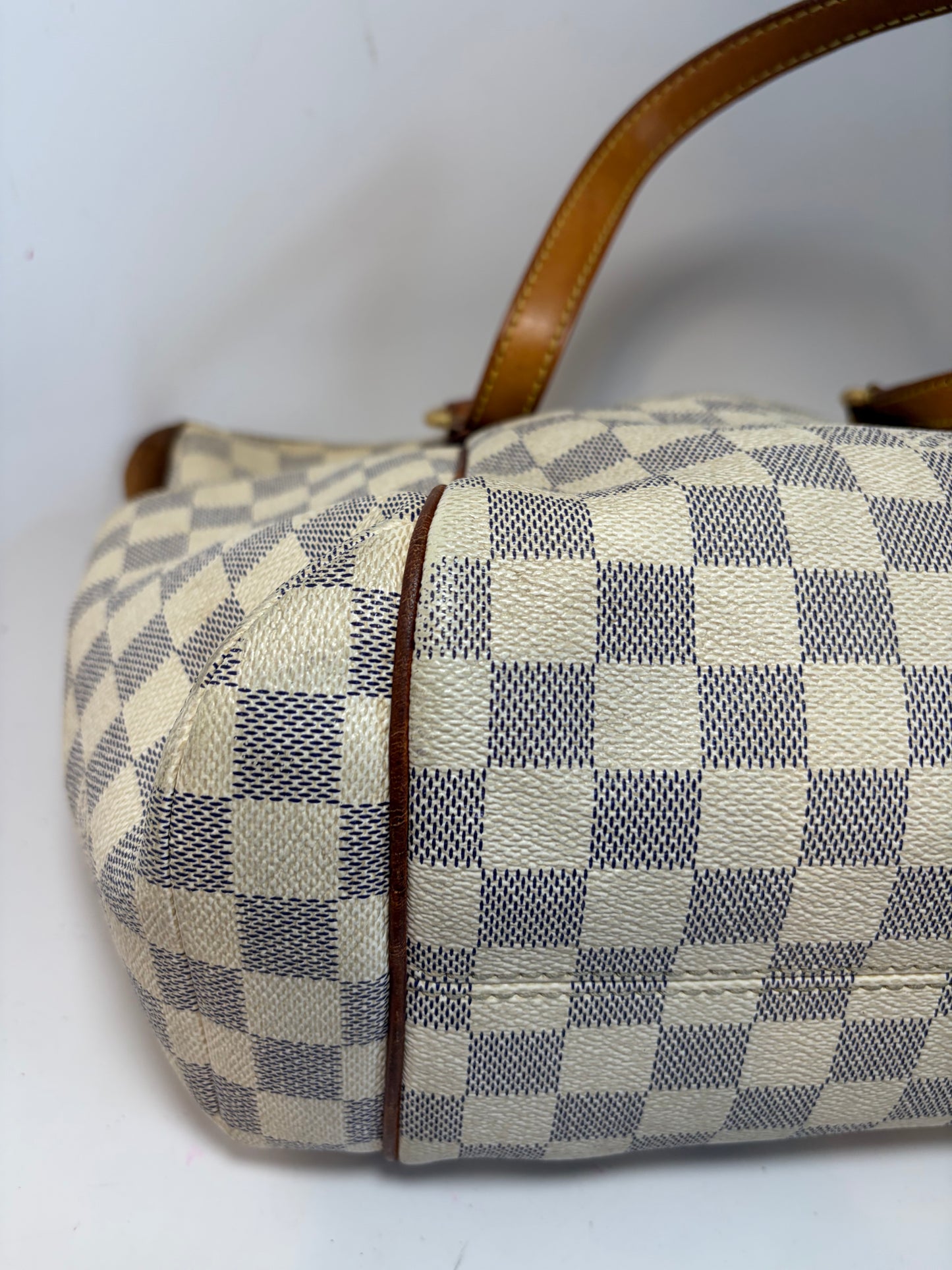 Louis Vuitton Damier Azur PM Tote with Mini Pochette Set