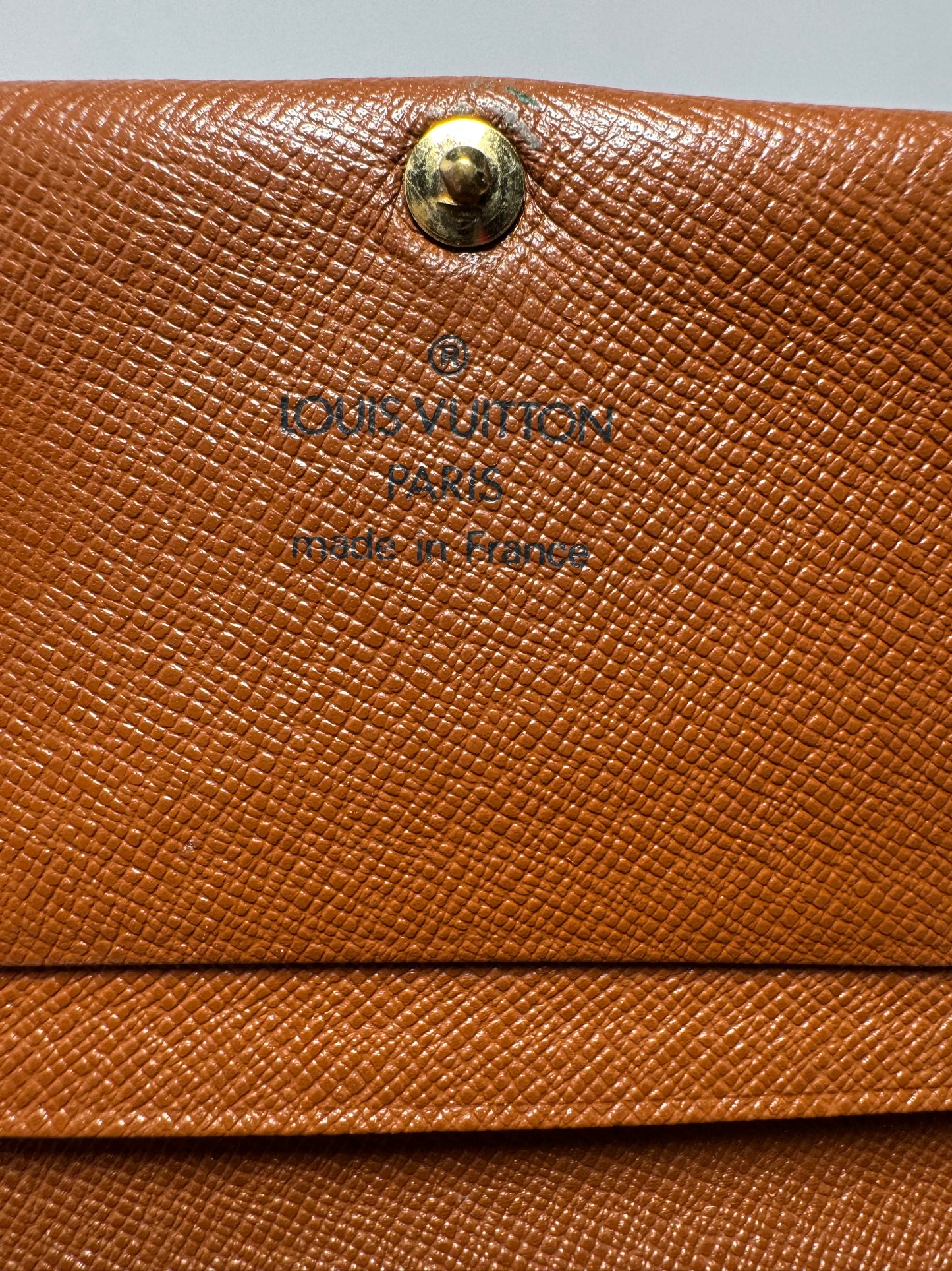 Louis Vuitton Porte Monnaie Billets stressor Monogram Snap Wallet-September 2004 France