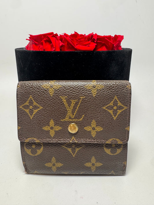 Louis Vuitton Elise Monogram Wallet - Fair Condition